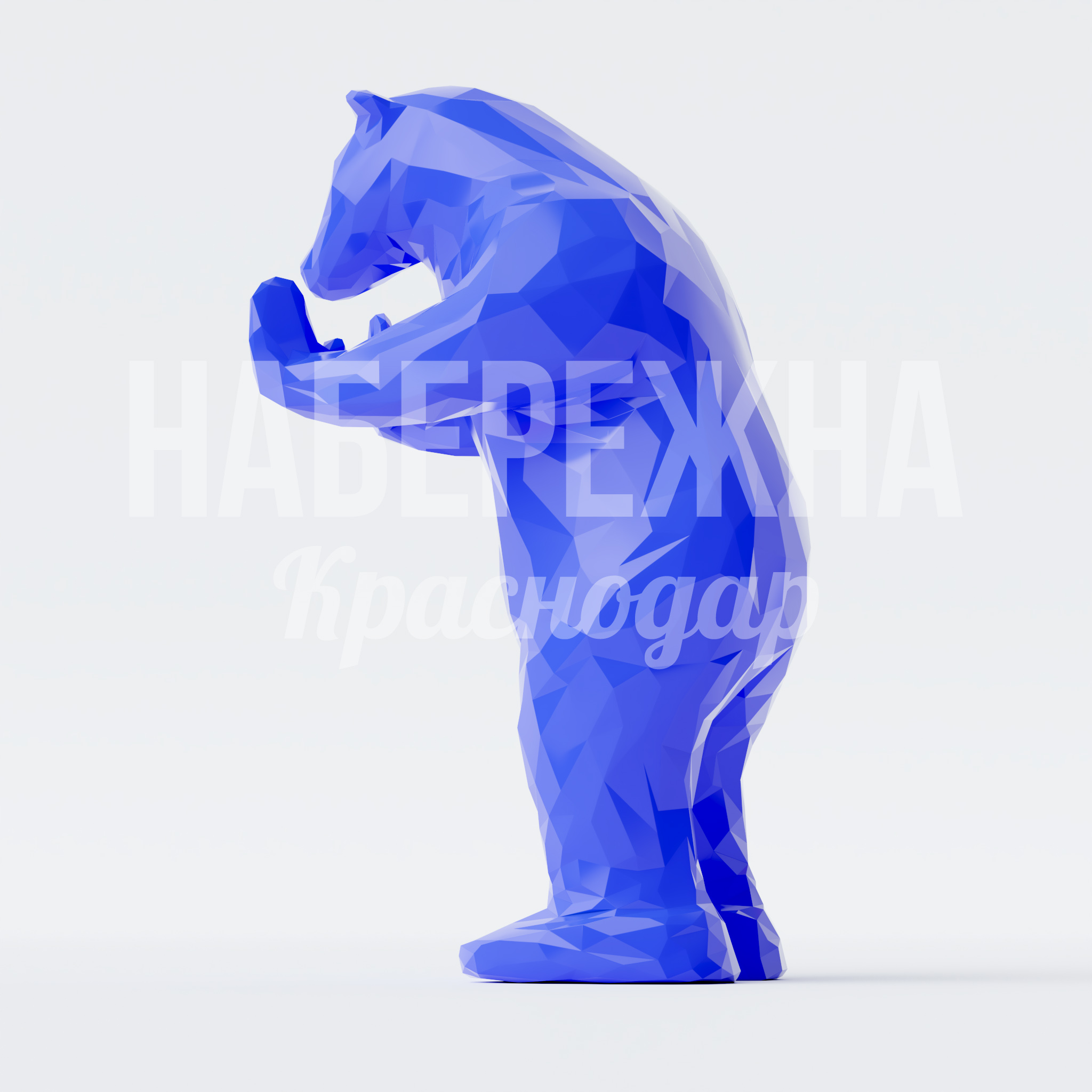 Полигональный медведь Tåem - фото 1