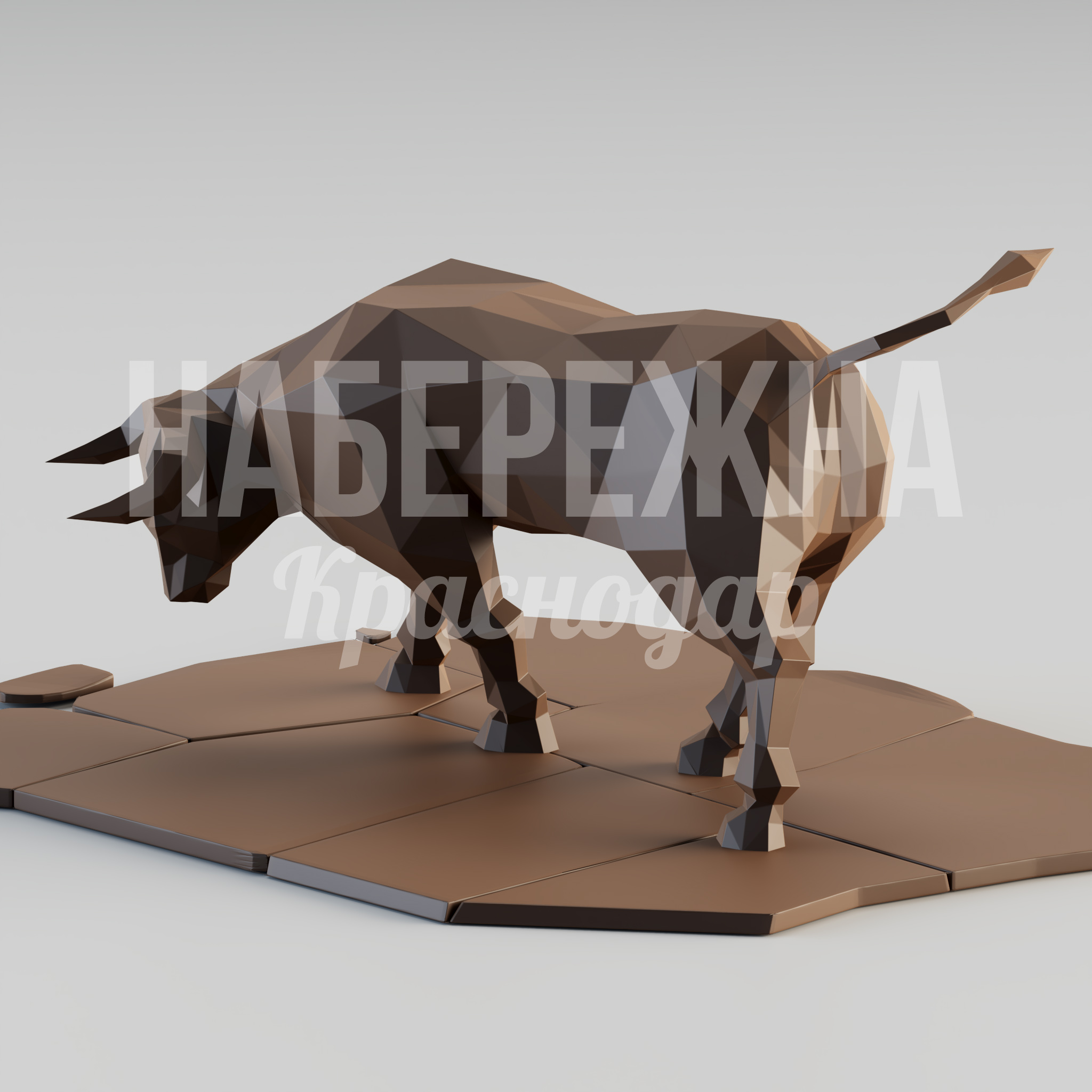 Бык Uvdu - купить, 5625x4265x2350 мм, 