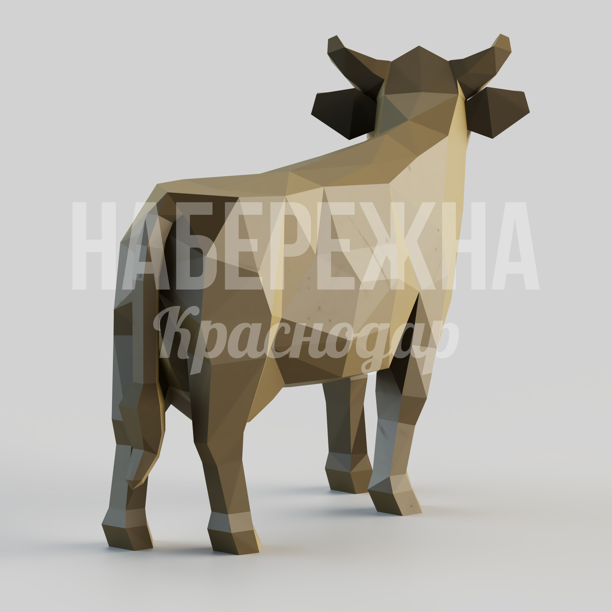 Корова Fasukge - заказать, Животные, Металл