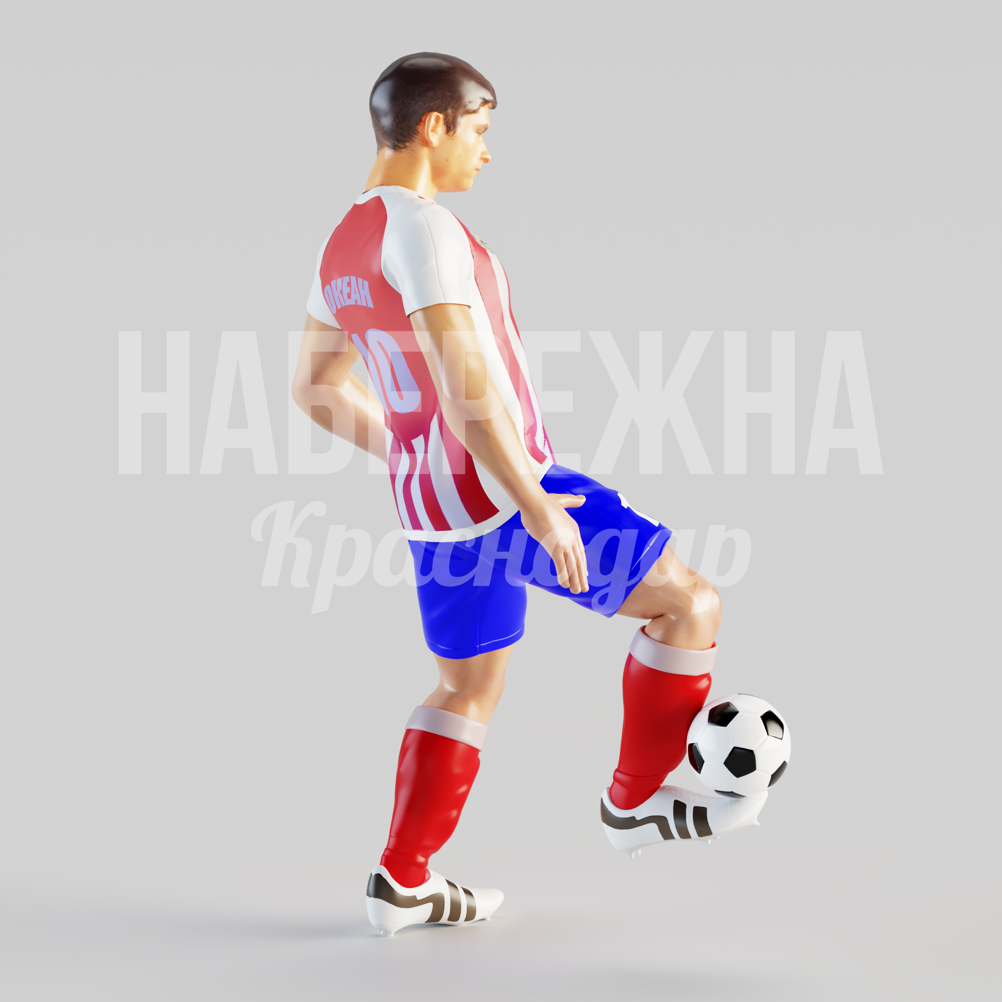 Футболист Jåkedun - заказать, Спорт, Стеклопластик