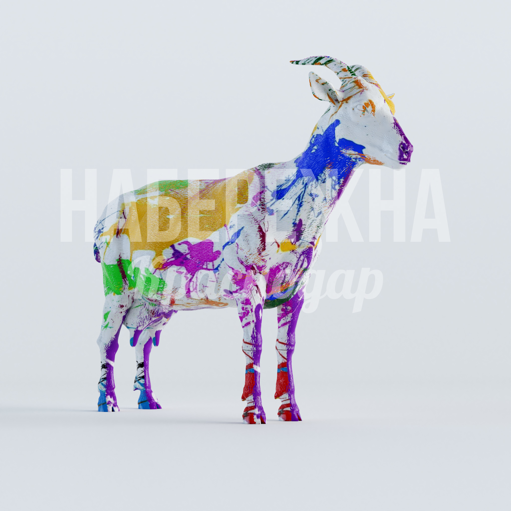 Козочка Gufbavfa — купить, STF-22.045 | Набережна Козочка Gufbavfa - заказать, Животные, Стеклопластик