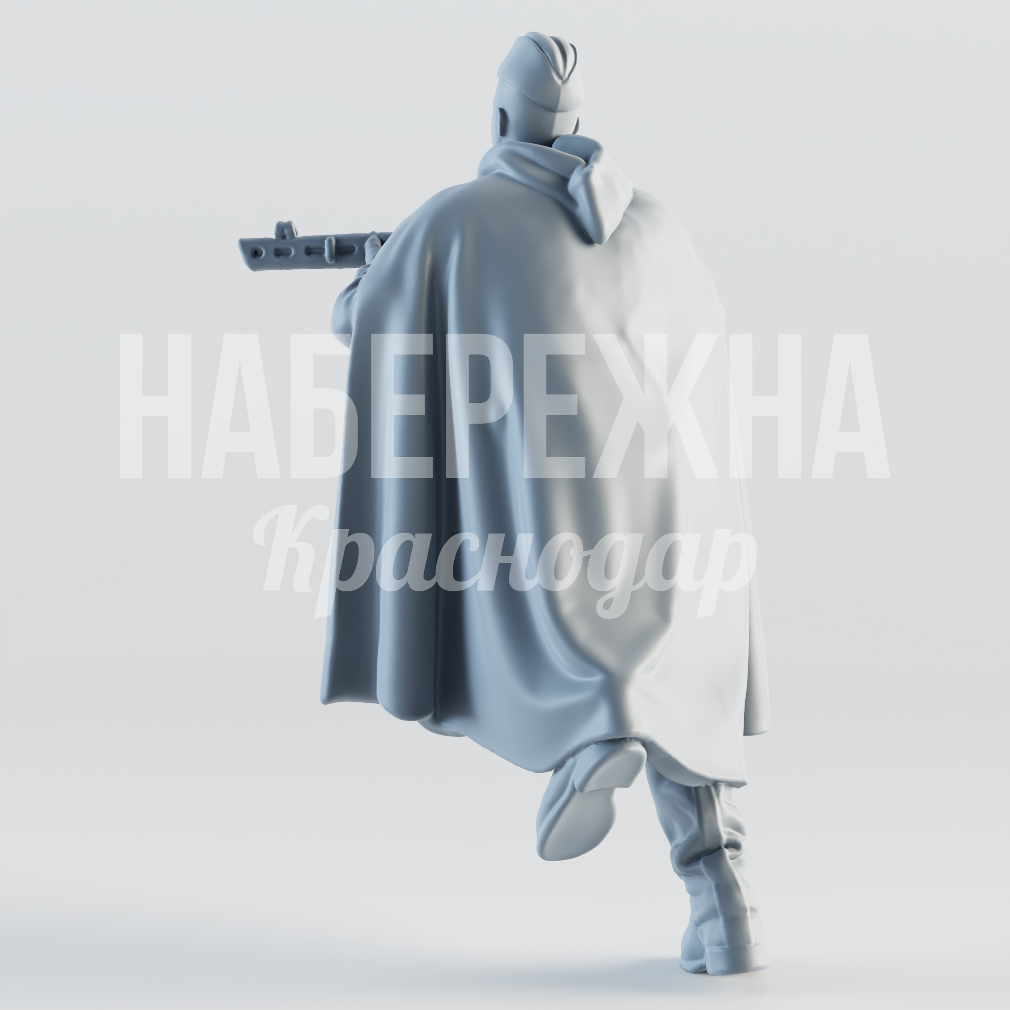 Солдат "Петров" — купить, STF-22.063 | Набережна Солдат "Петров" - заказать, Люди, Стеклопластик