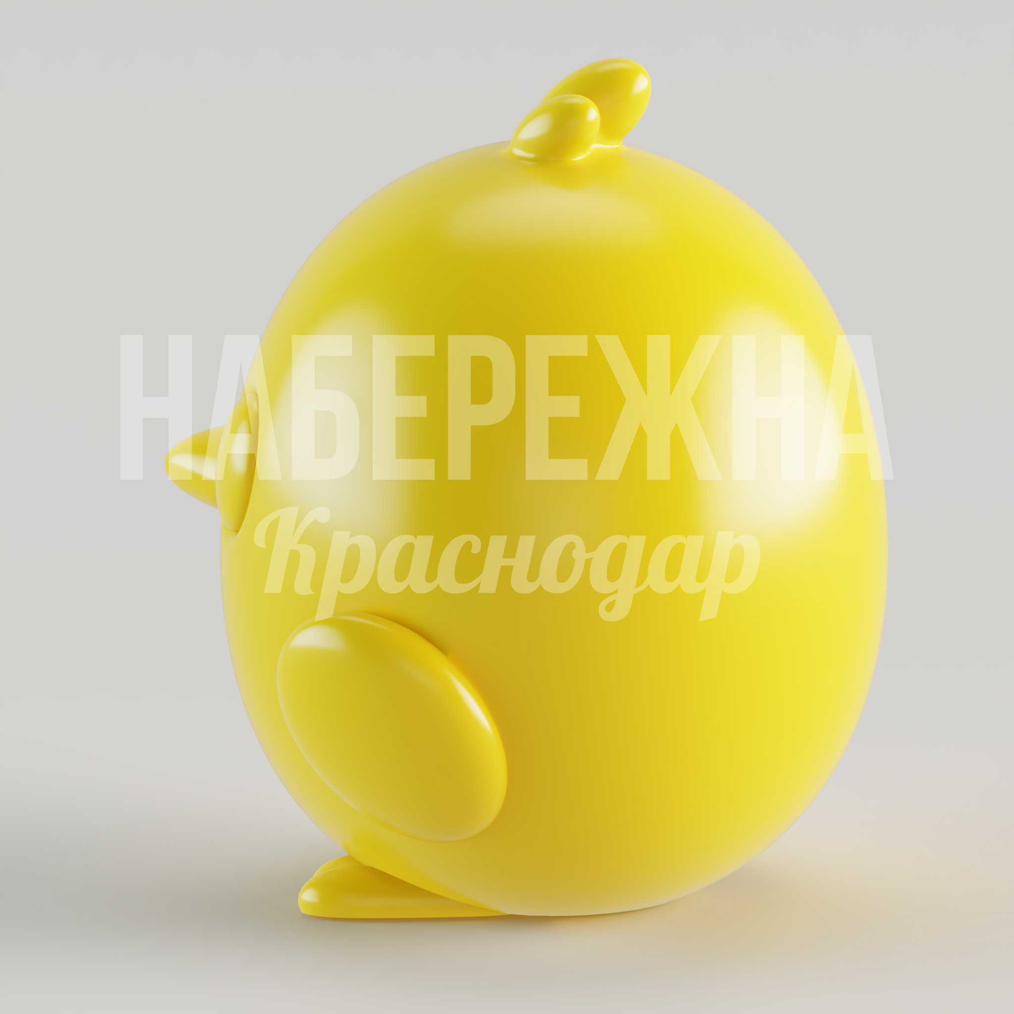 Цыпленок Kakbujgi - заказать, Персонажи, Стеклопластик