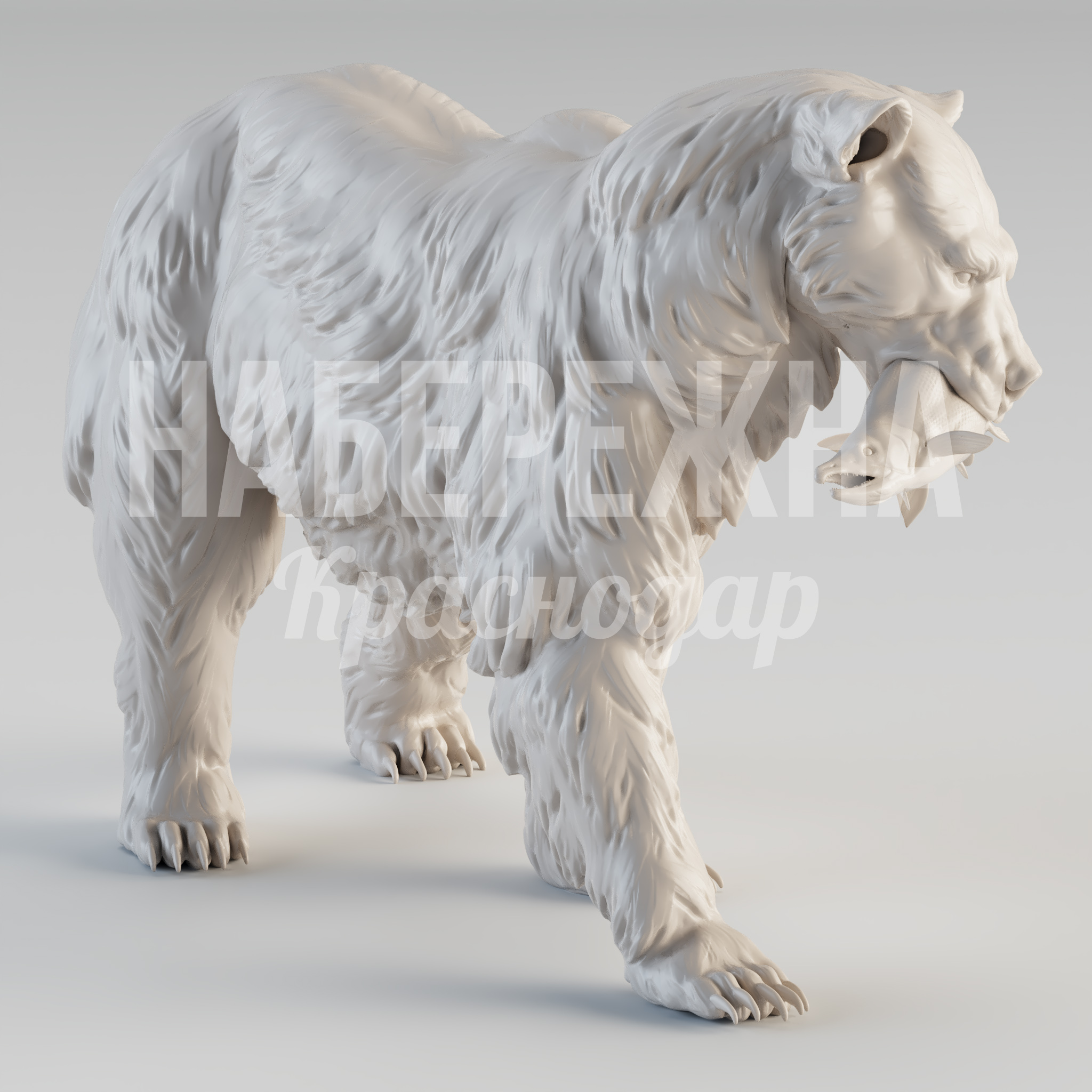 Медведь Böulmi - купить, 1850x4150x3000 мм, Стеклопластик