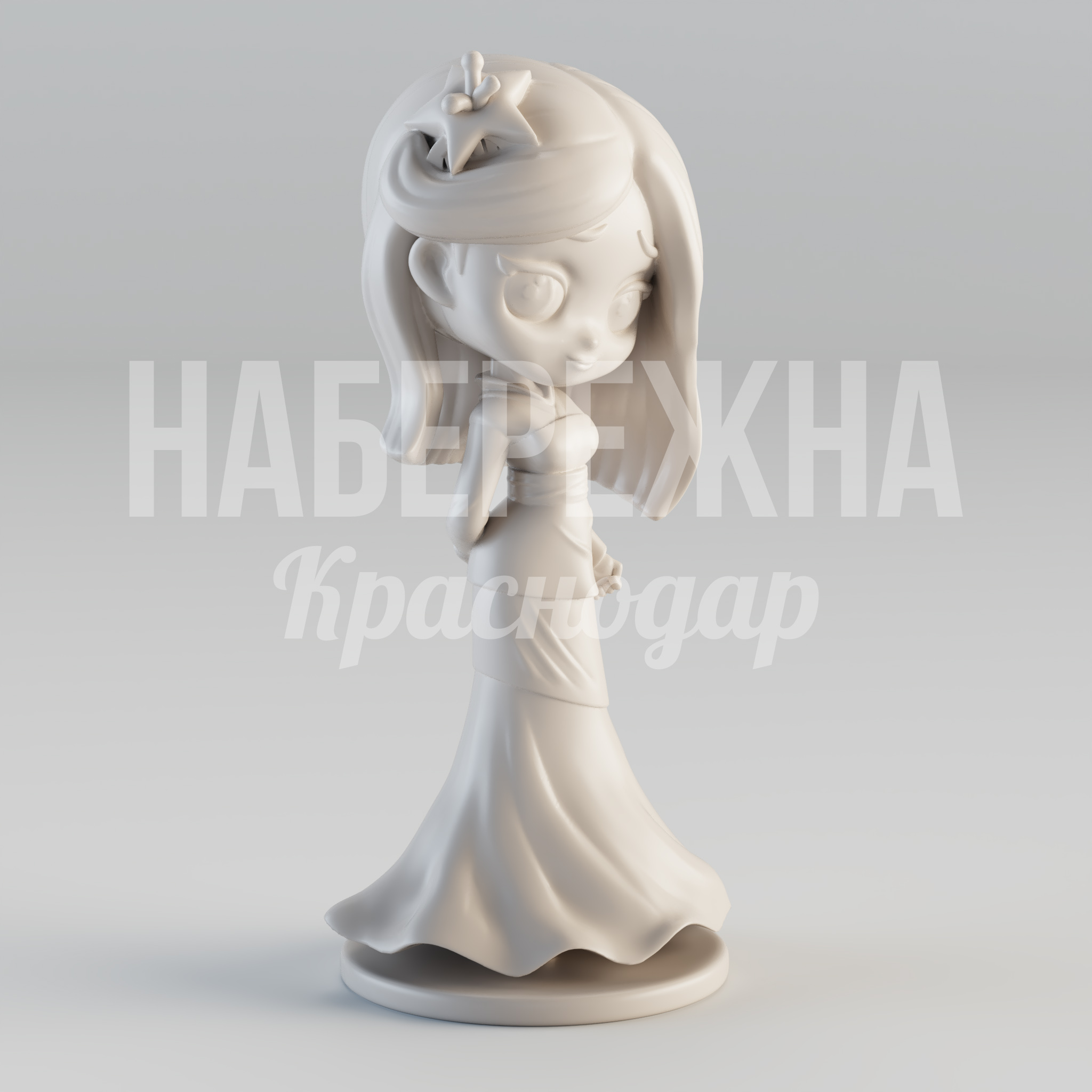 Принцесса Мулан — купить, STF-24.006 | Набережна Принцесса Мулан 610x620x1000 мм. STF-24.006 Фигура принцессы Мулан из стеклопластика для парков и детских площадок, стойкая к осадкам и температурам.