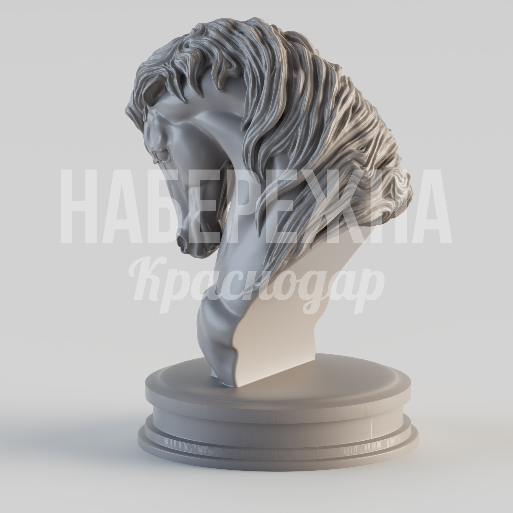 Бюст коня Vöcpo - заказать, Животные, Стеклопластик