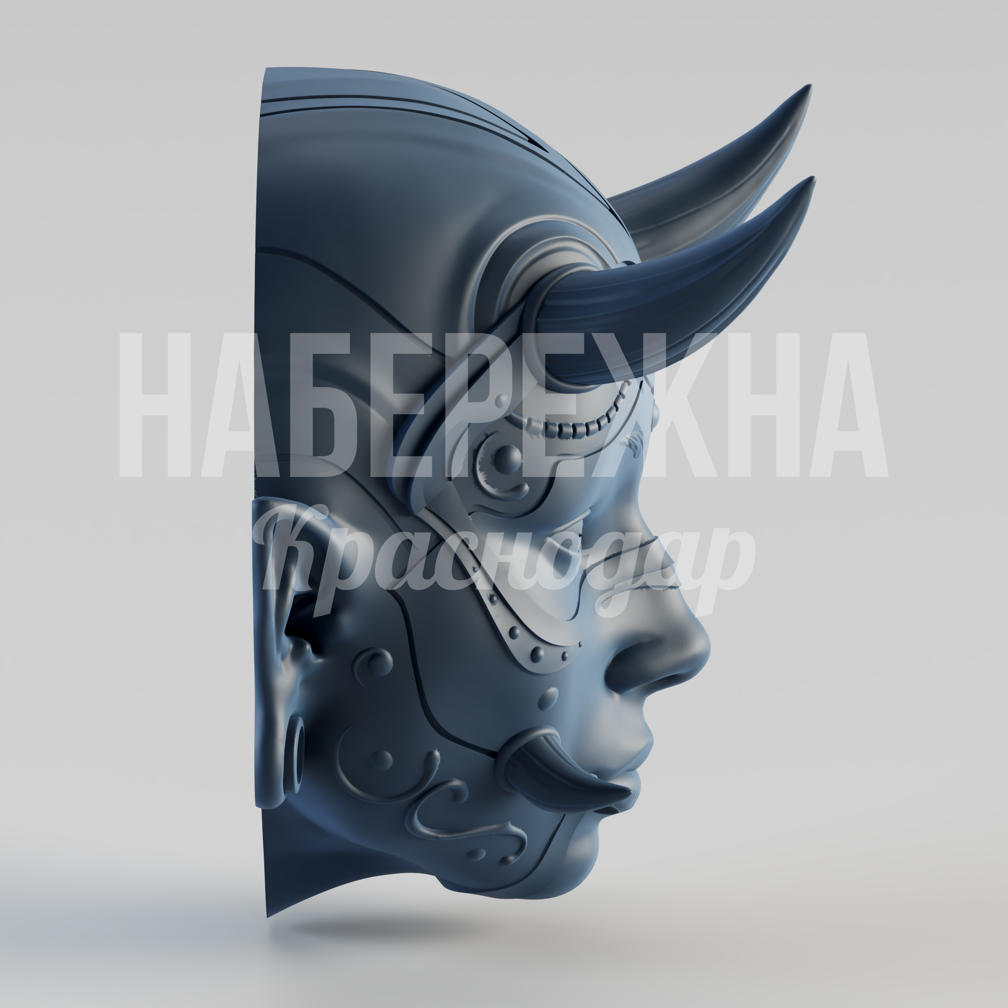 Фигура на стену Seudculbi - заказать, Эмоции, Стеклопластик