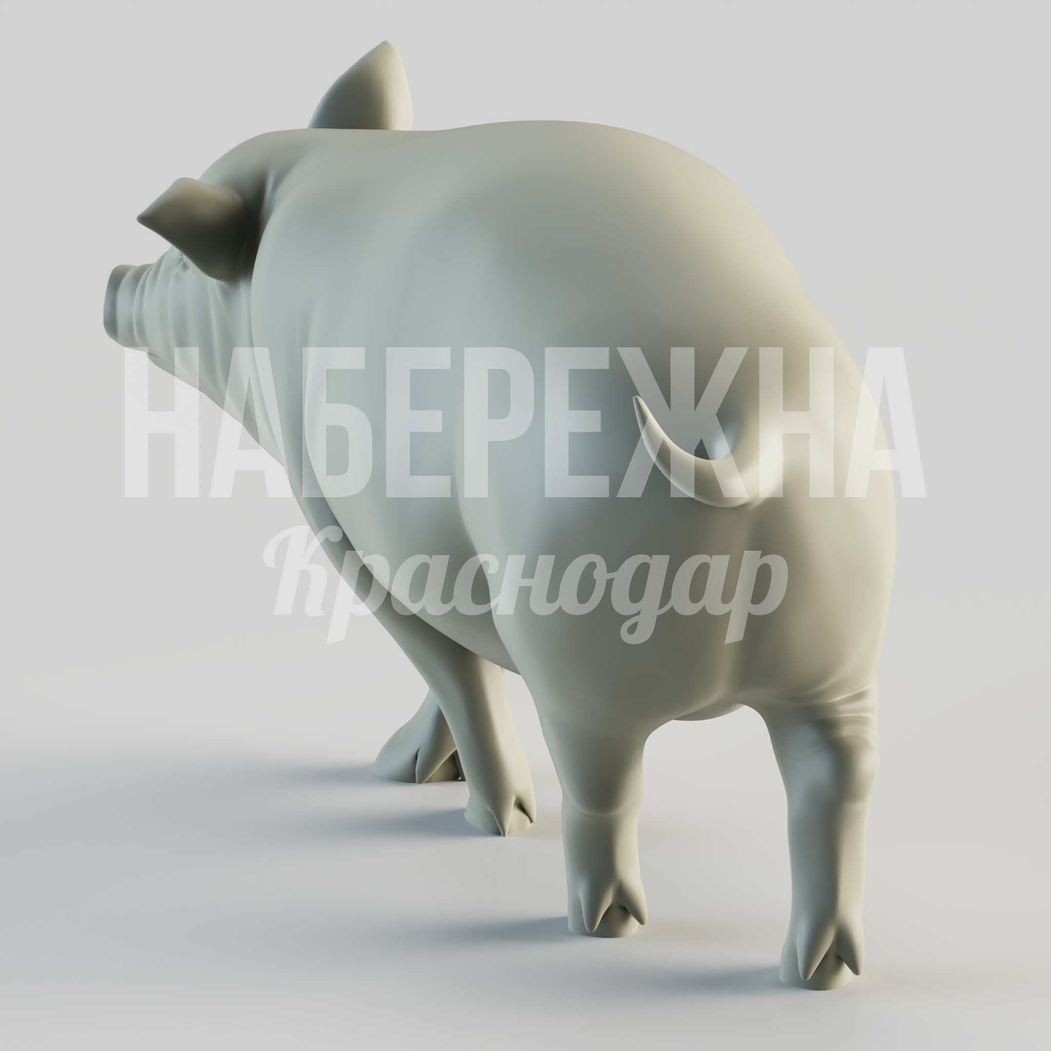 Свинья Bidnö - заказать, Животные, Стеклопластик