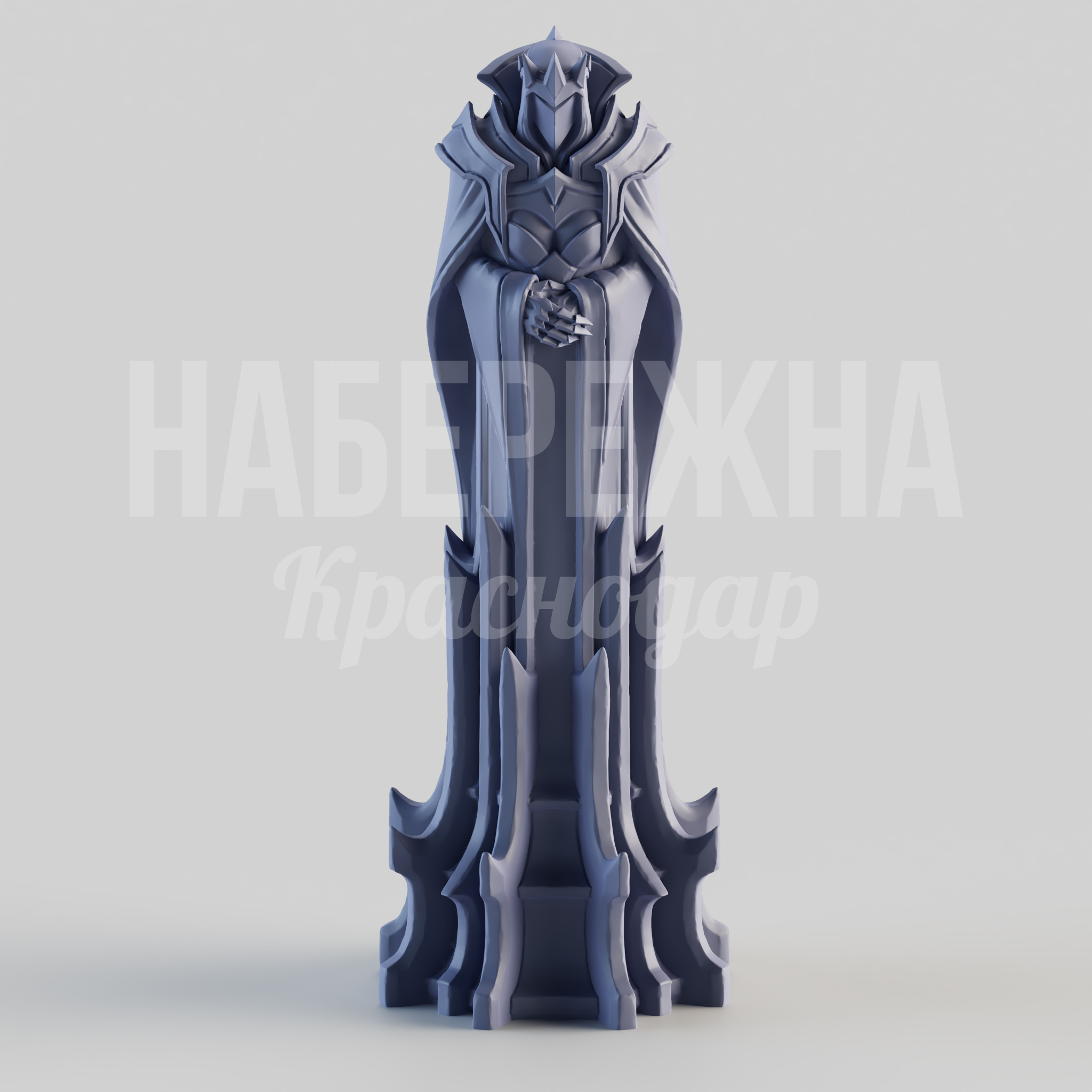 Фентези Шахматы Ферзь - купить, 310x300x900 мм, Стеклопластик