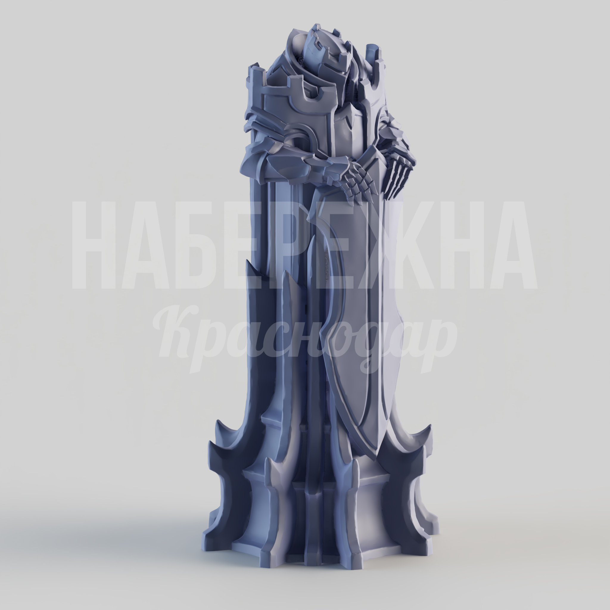 Фентези Шахматы Ладья 330x330x720 мм. STF-24.022-4 Фентези ладья с детализированной архитектурой и защитным декором. Эффектное украшение парков и зон отдыха.