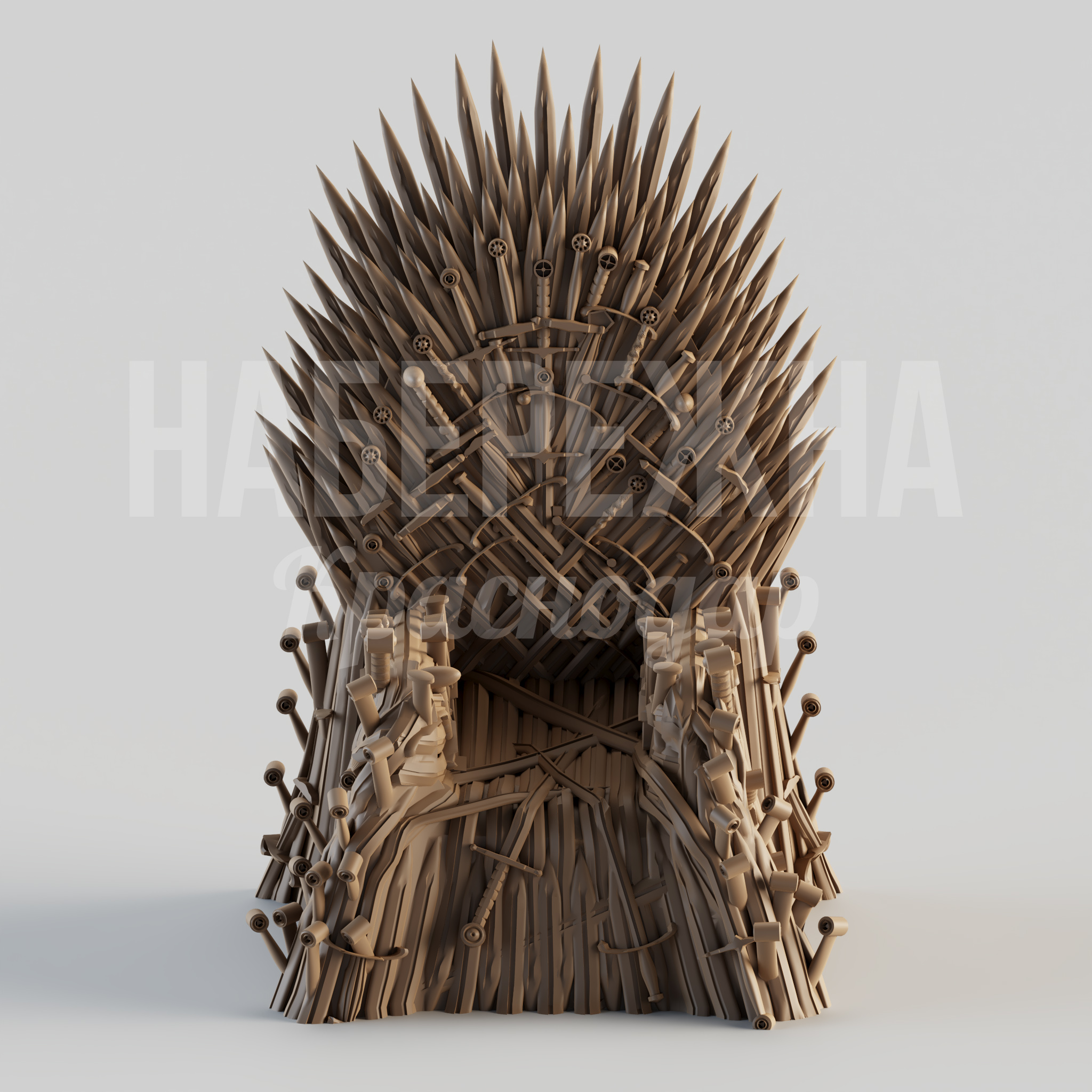 Железный Трон из игры престолов - купить, 1000x1000x1440 мм, Металл