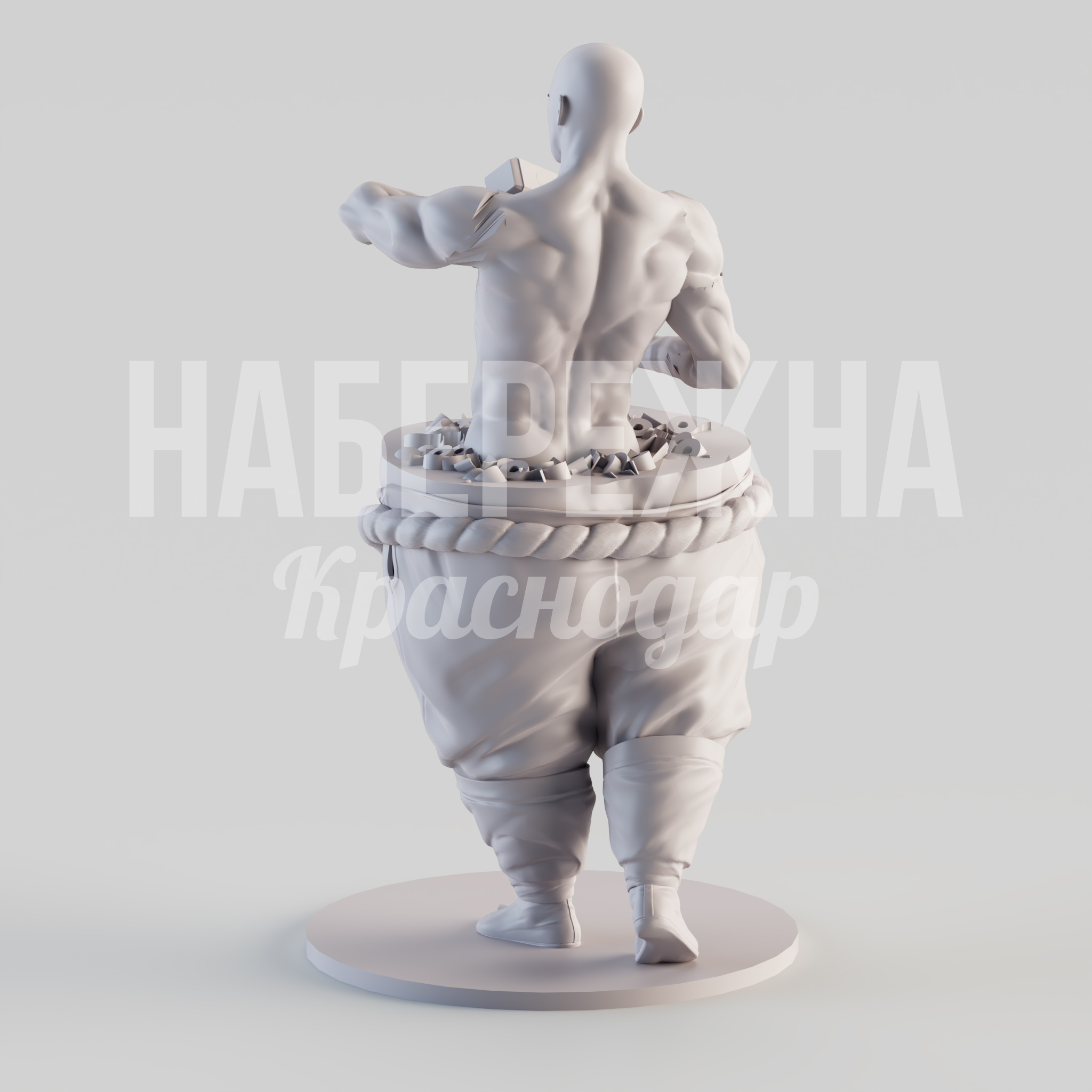 Фигура "Сделай себя сам" - заказать, Бюсты и Монументы, Стеклопластик