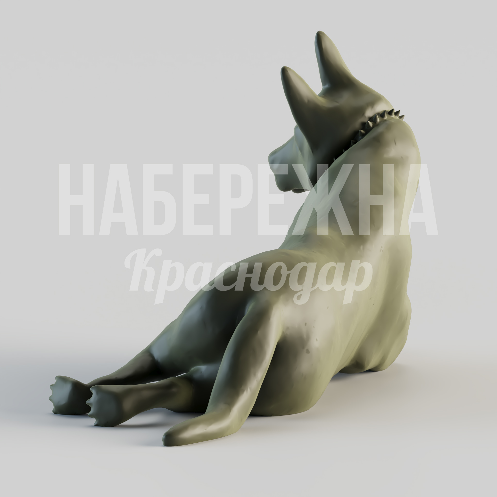 Пес Rokki - заказать, Животные, Стеклопластик