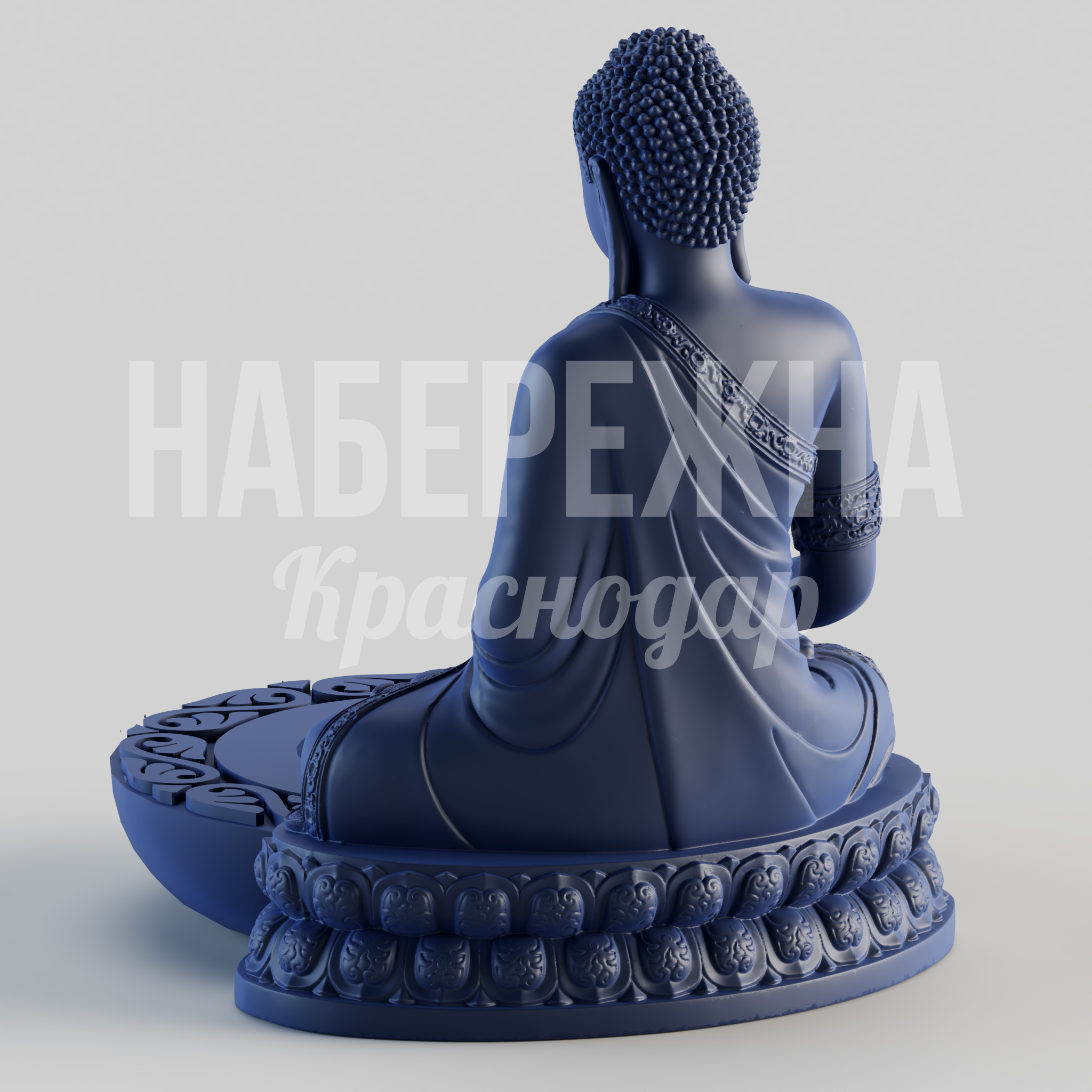 Будда - заказать, Персонажи, Стеклопластик