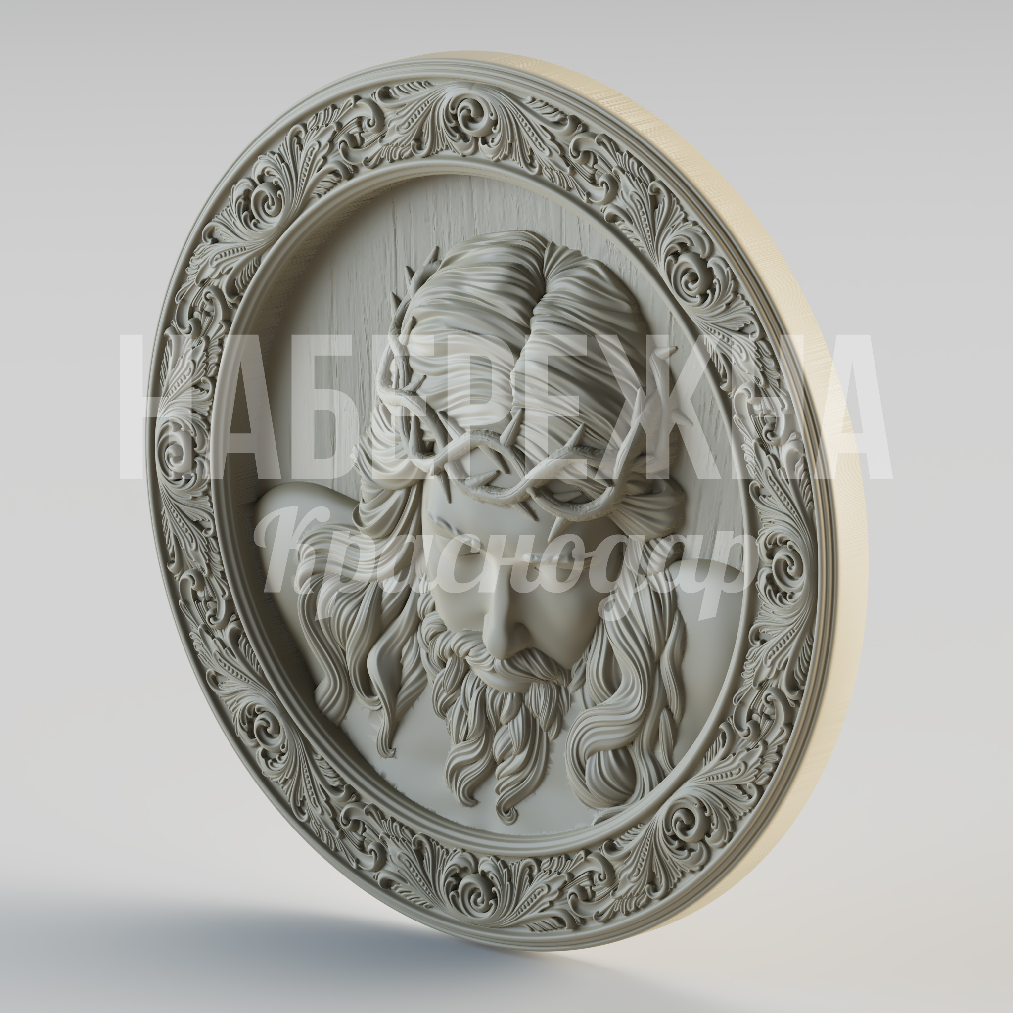 Панно с Иисусом - заказать, Персонажи, Дерево