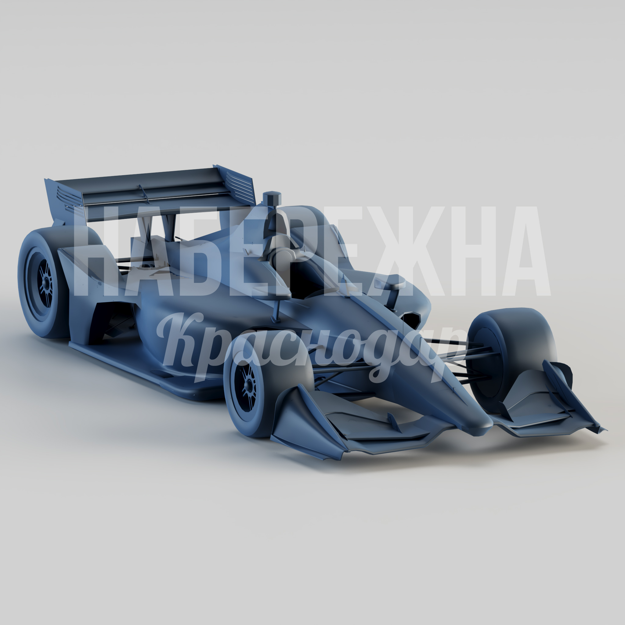 Болид формулы 1 Sena 5500x2100x1200 мм. STF-24.037 Болид формулы 1 полноразмерный для промо-зон и выставок, привлекает внимание, повышает посещаемость.