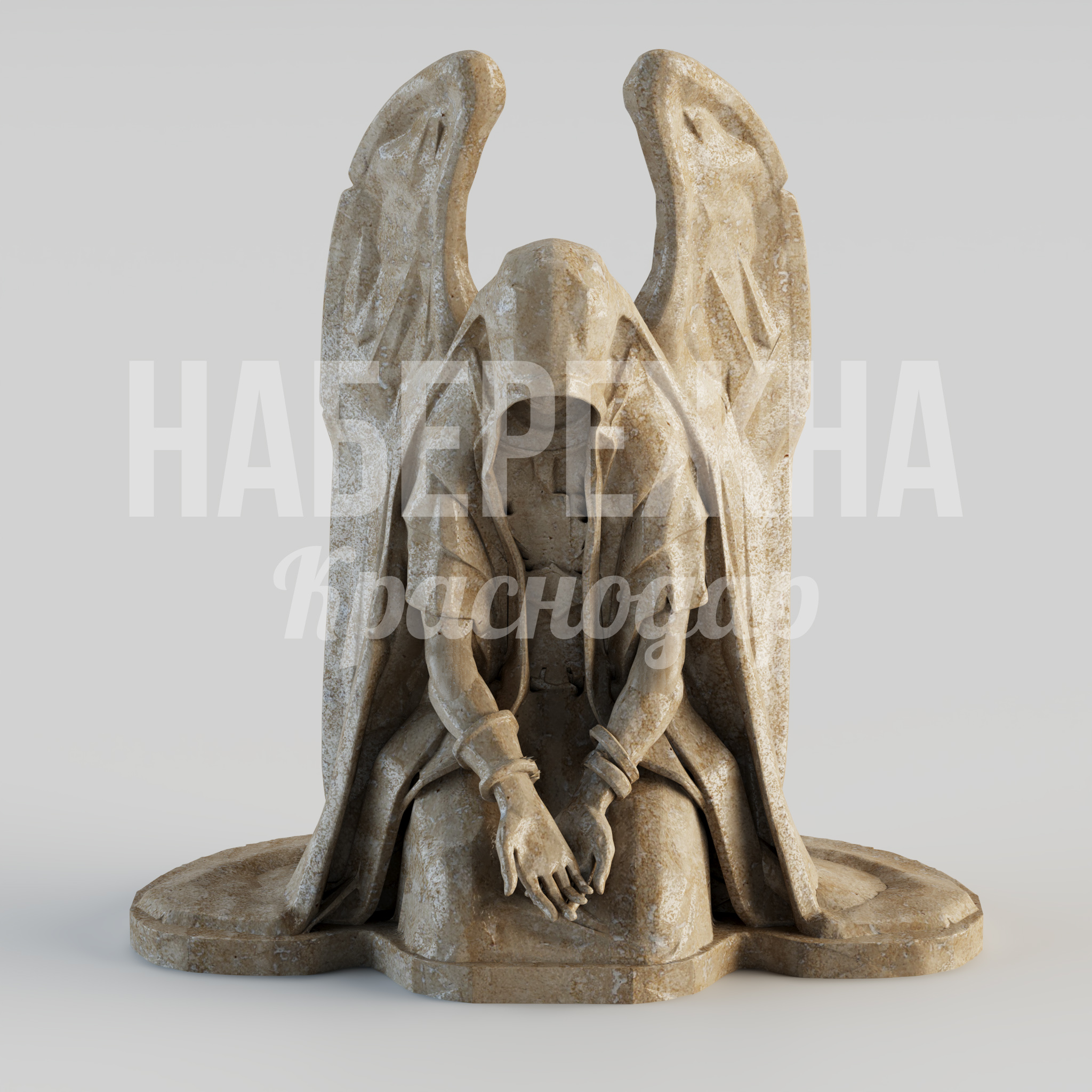 Памятник Mecseön — купить, STF-24.040 | Набережна Памятник Mecseön - купить, 2000x1600x2250 мм, Бетон, Металл