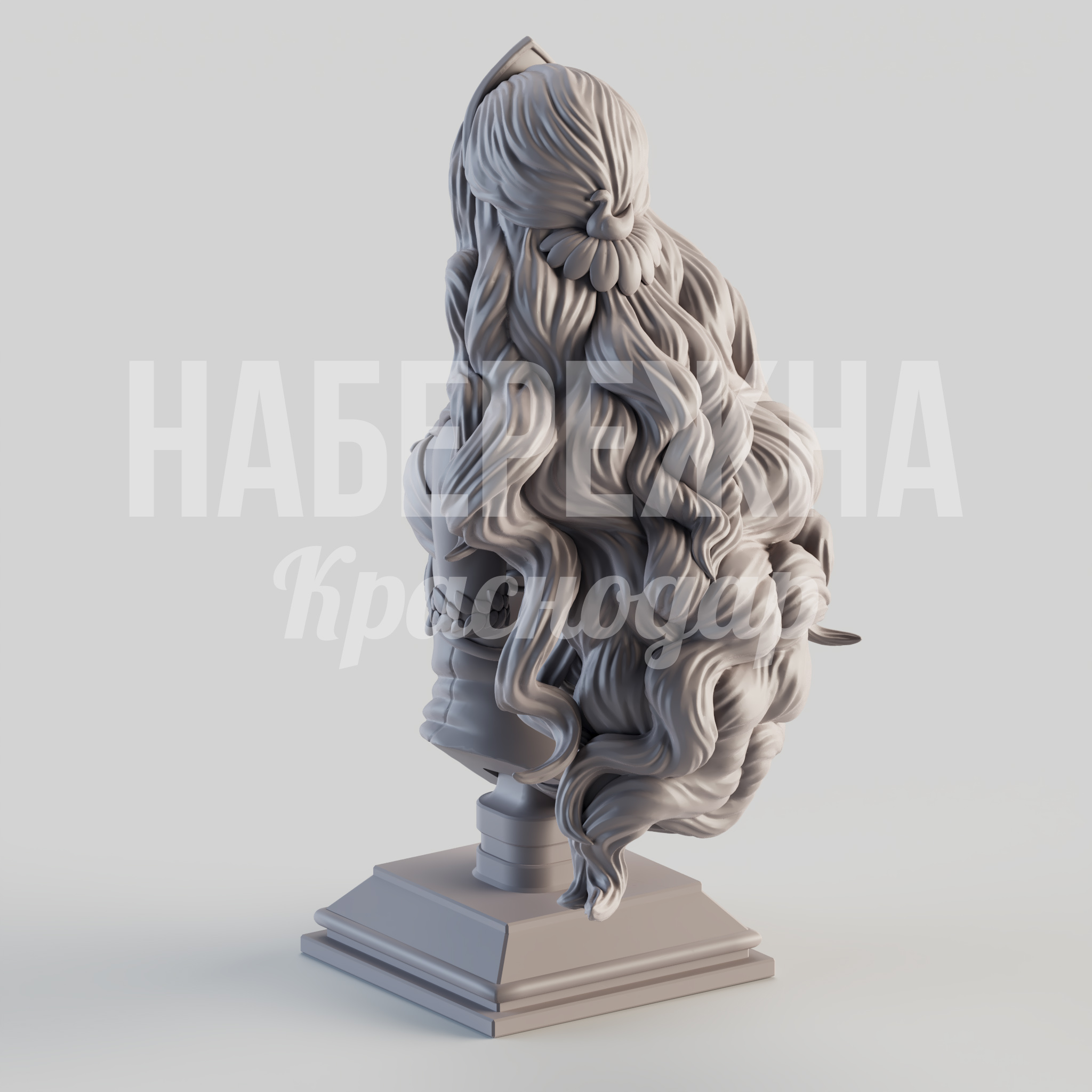 Бюст Гетеры — купить, STF-24.043 | Набережна Бюст Гетеры - заказать, Бюсты и Монументы, Бетон