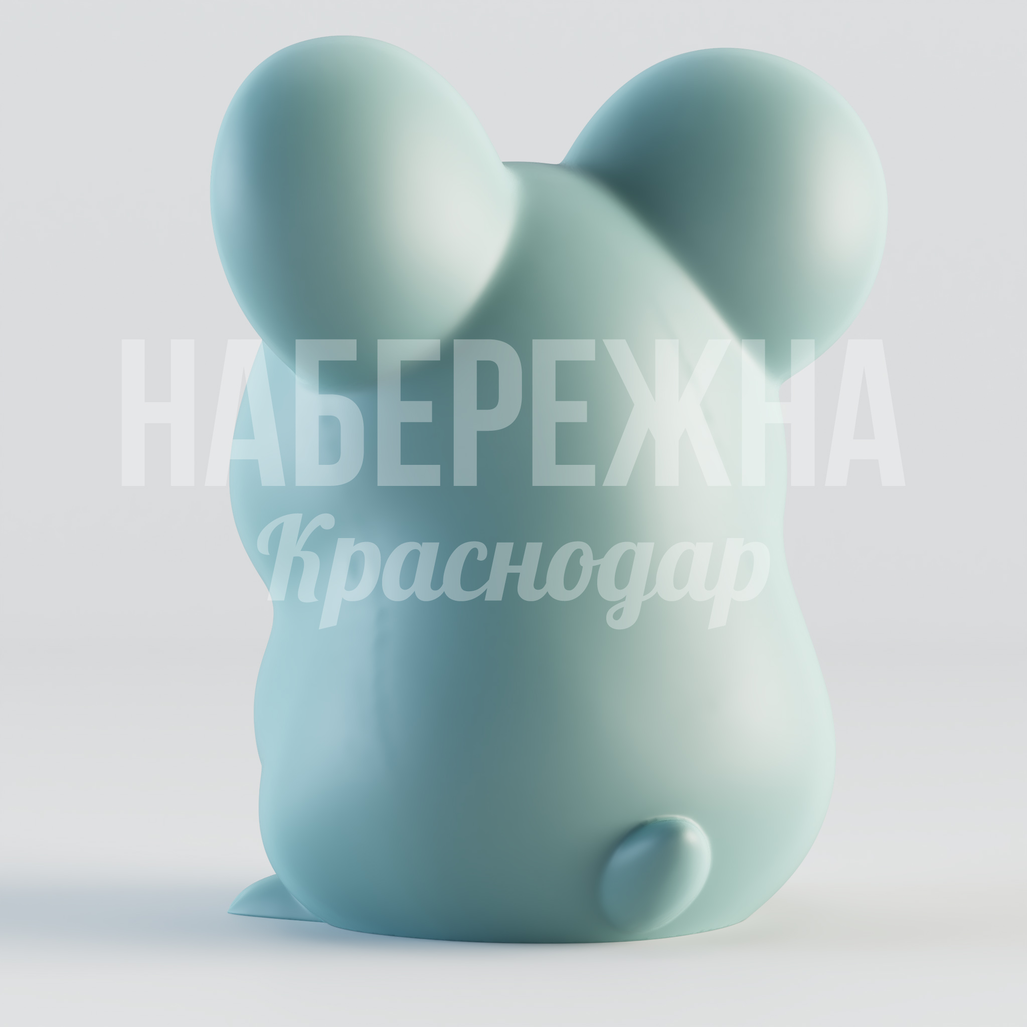 Хомяк Eypu - заказать, Персонажи, Стеклопластик