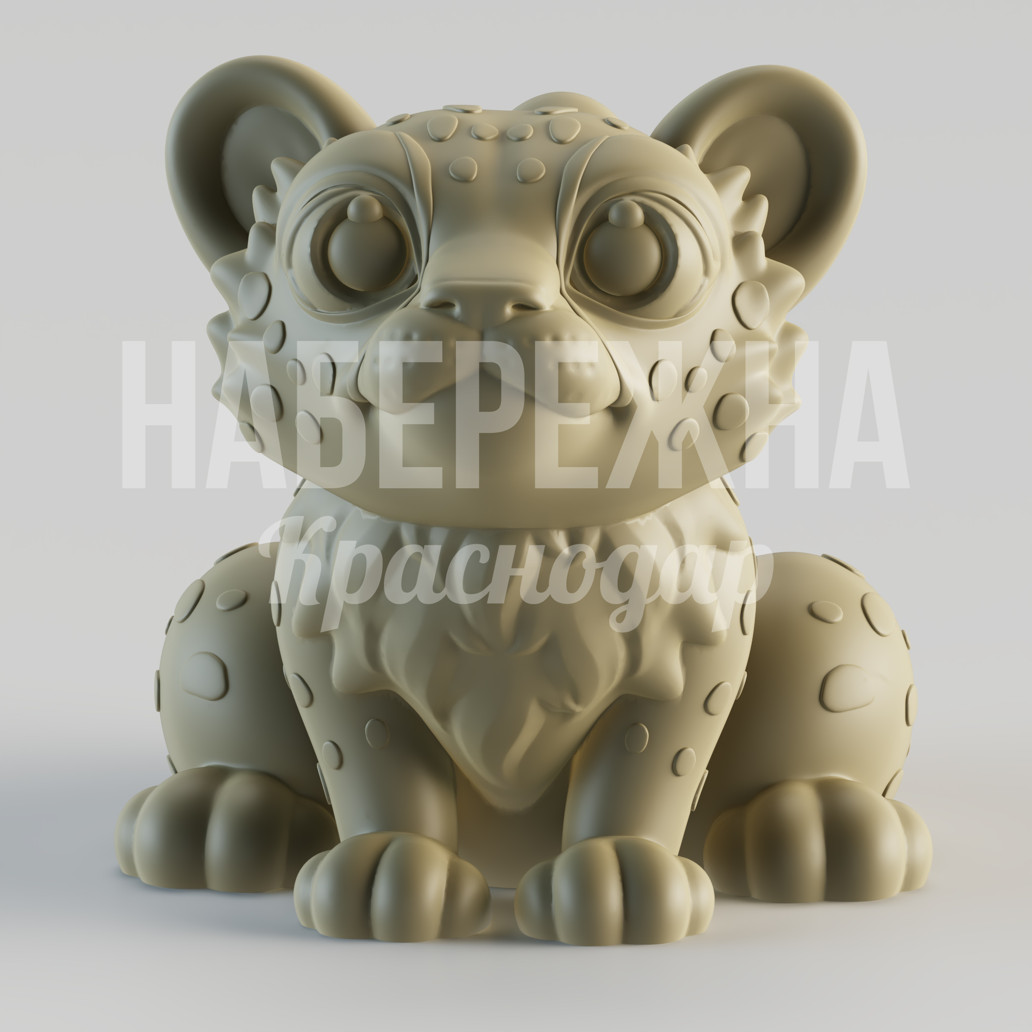 Леопард Yuj - купить, 1500x1150x1200 мм, Стеклопластик