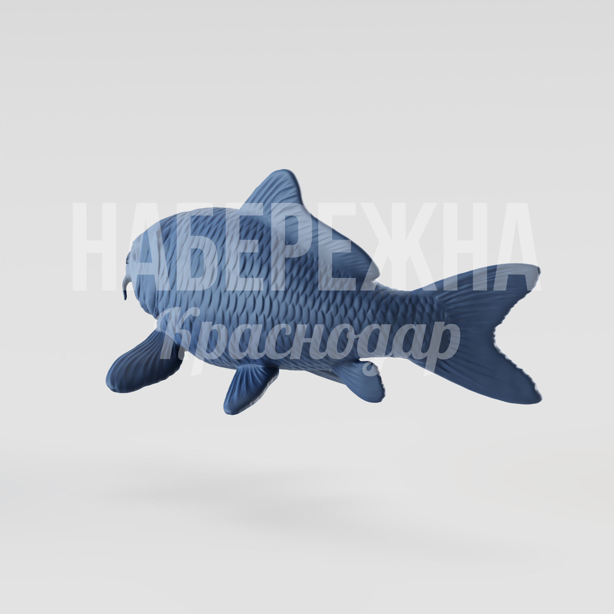 Карп Påg - заказать, Водная тематика, Стеклопластик