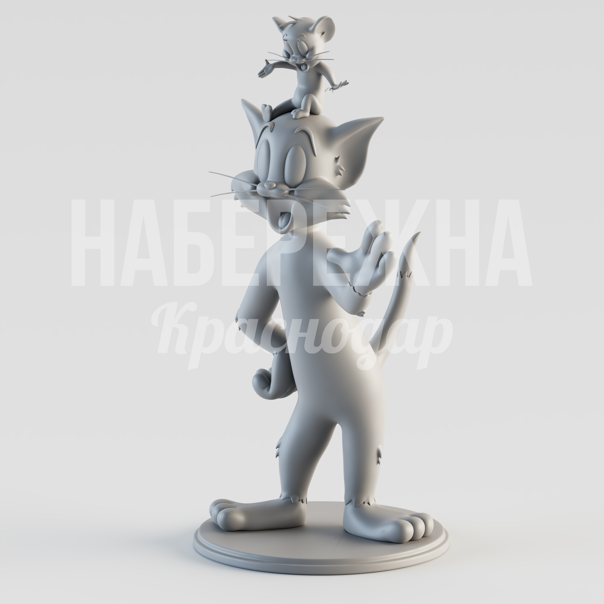 Том и Джерри - заказать, Персонажи, Стеклопластик