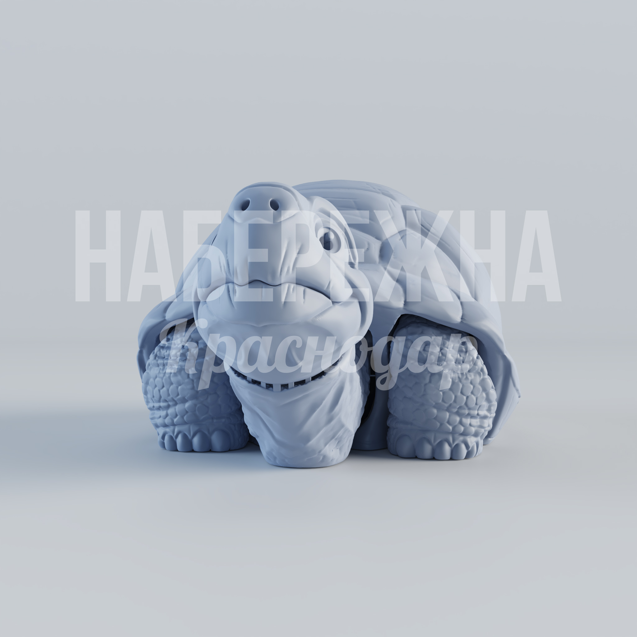 Черепаха Kaujköbto - купить, 1000x1620x720 мм, Стеклопластик