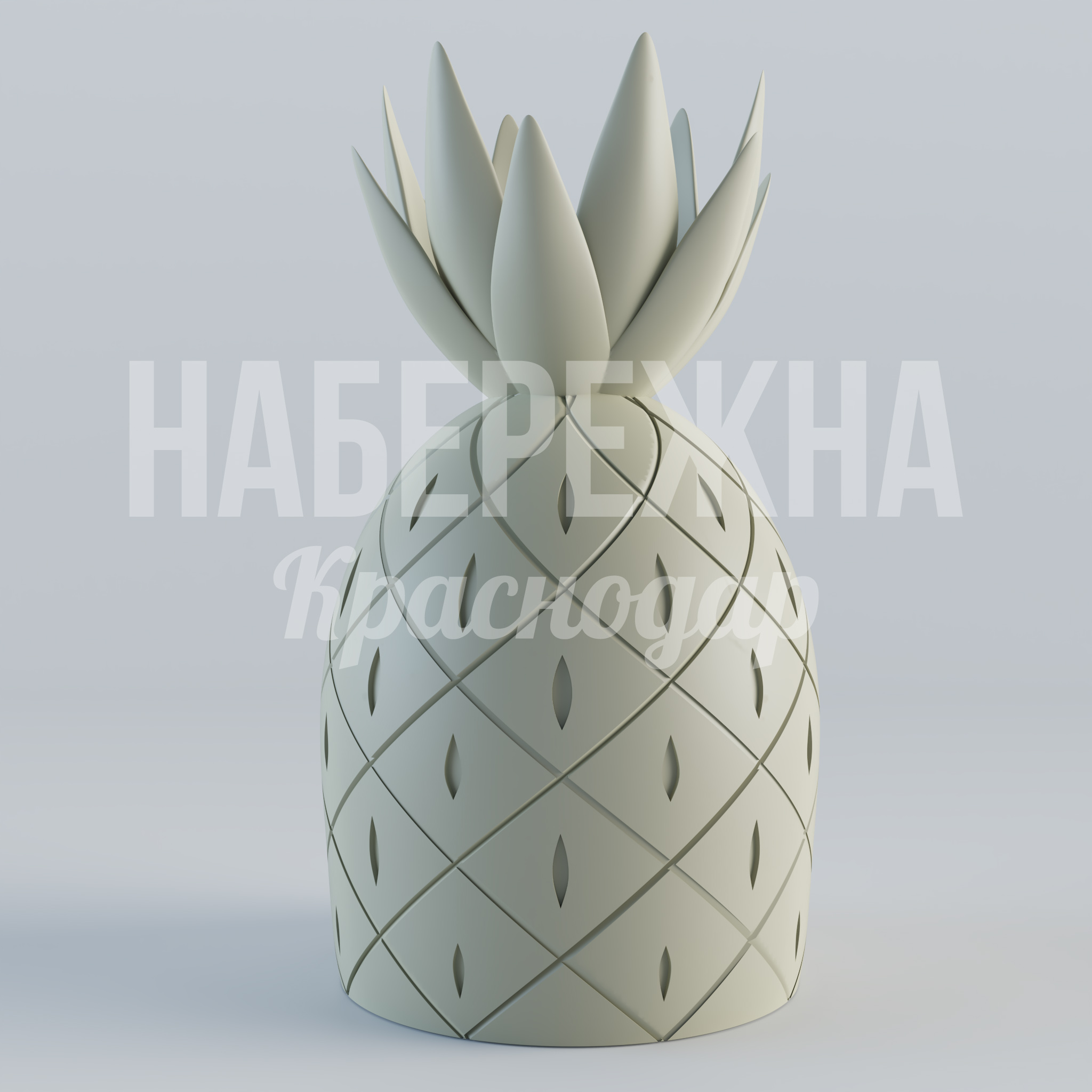 Домик Спанч Боба: Ананас - заказать, Персонажи, Стеклопластик