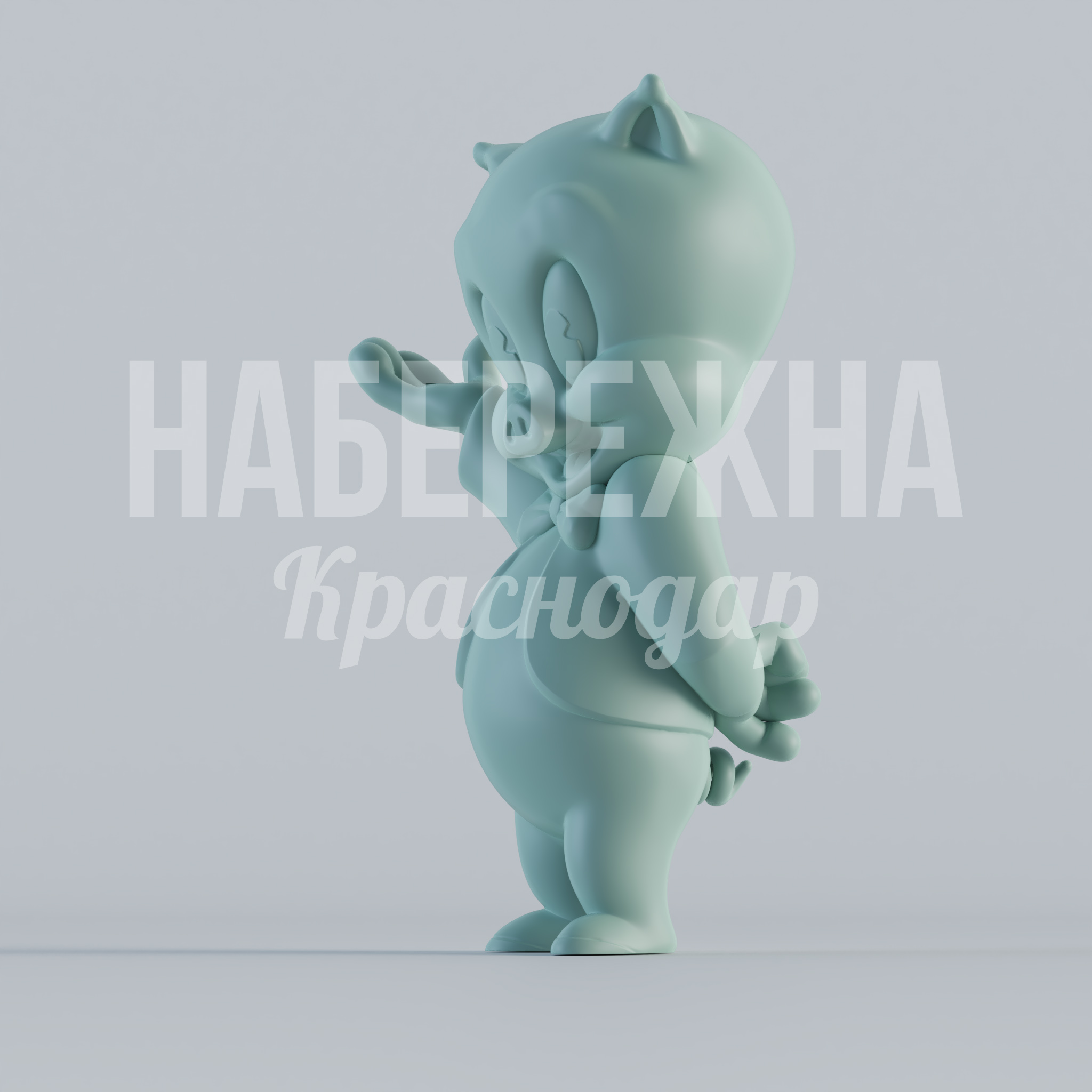 Порки Пиг - заказать, Персонажи, Стеклопластик