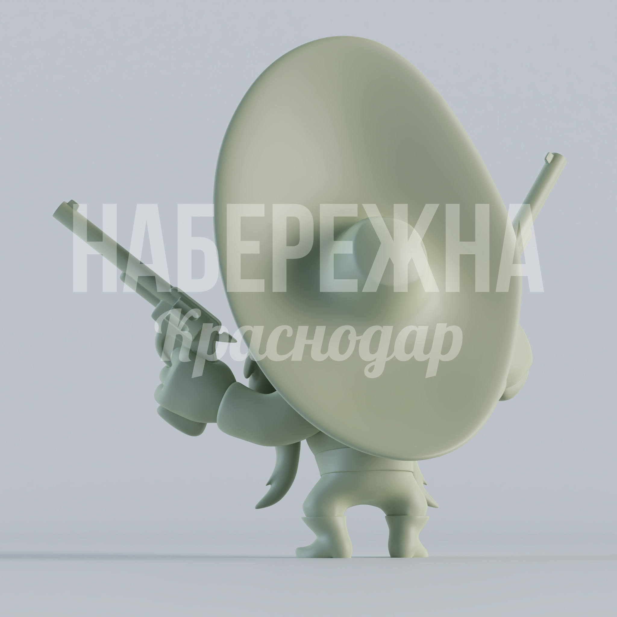 Йоземит Сэм - заказать, Персонажи, Стеклопластик