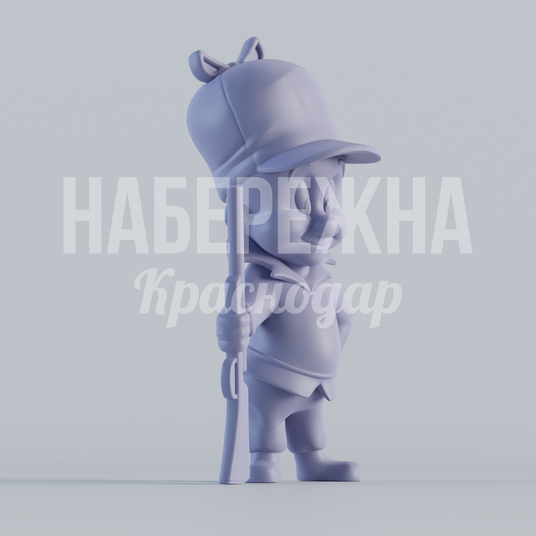 Элмер Фадд - купить, 400x500x900 мм, Стеклопластик