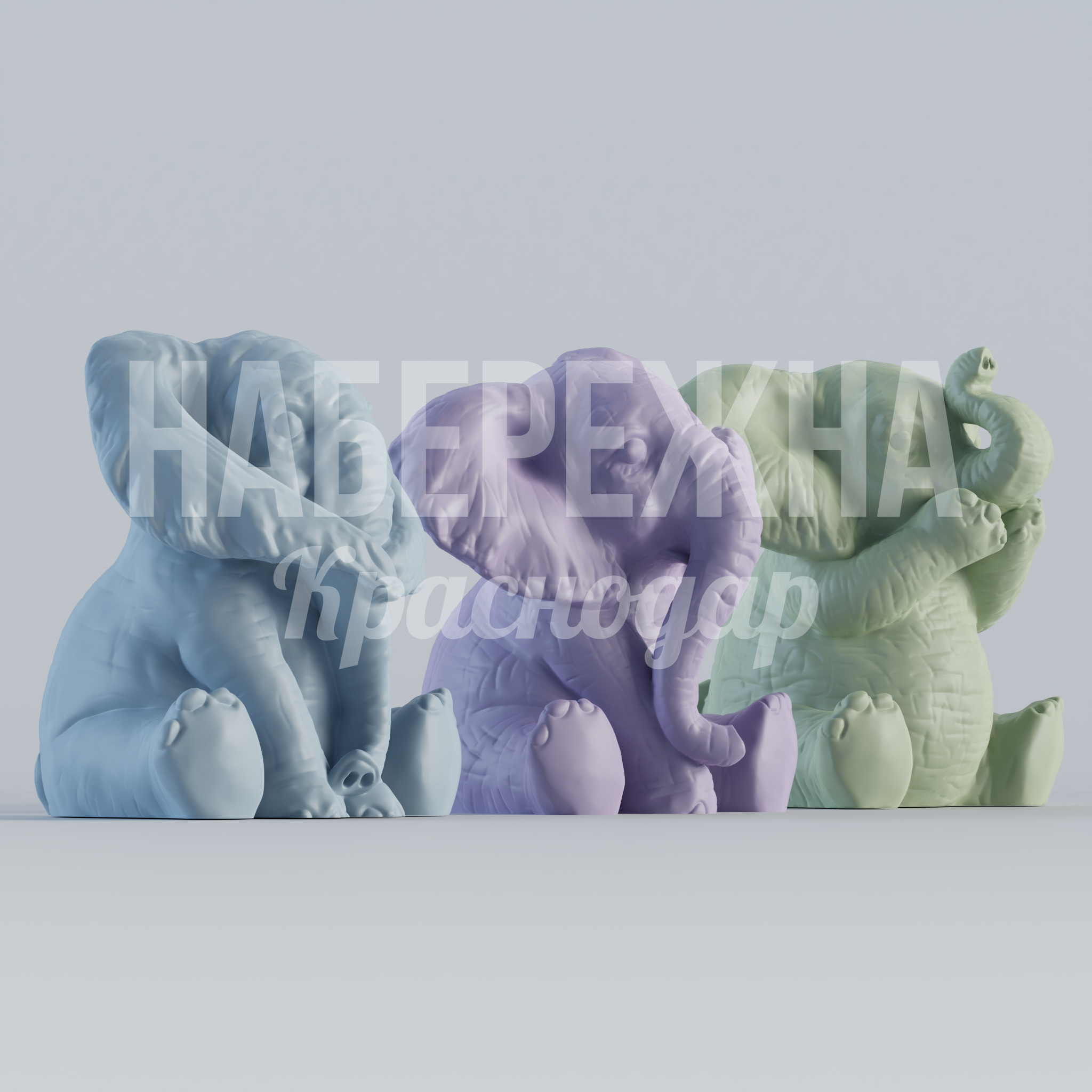 Слоники Båmfu - купить, 800x1100x1000 мм, МПК