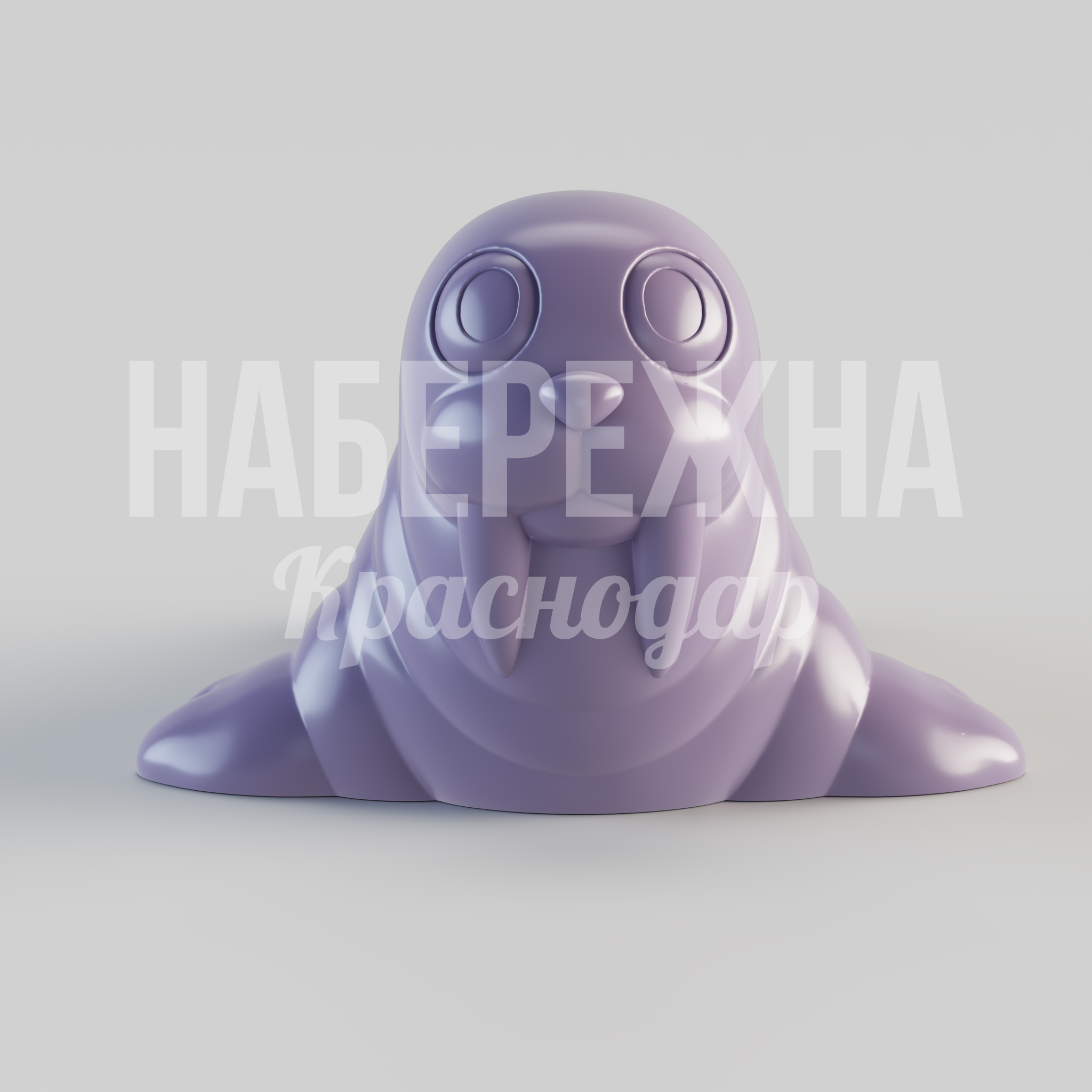 Морж Foorlue - заказать, Персонажи, Стеклопластик