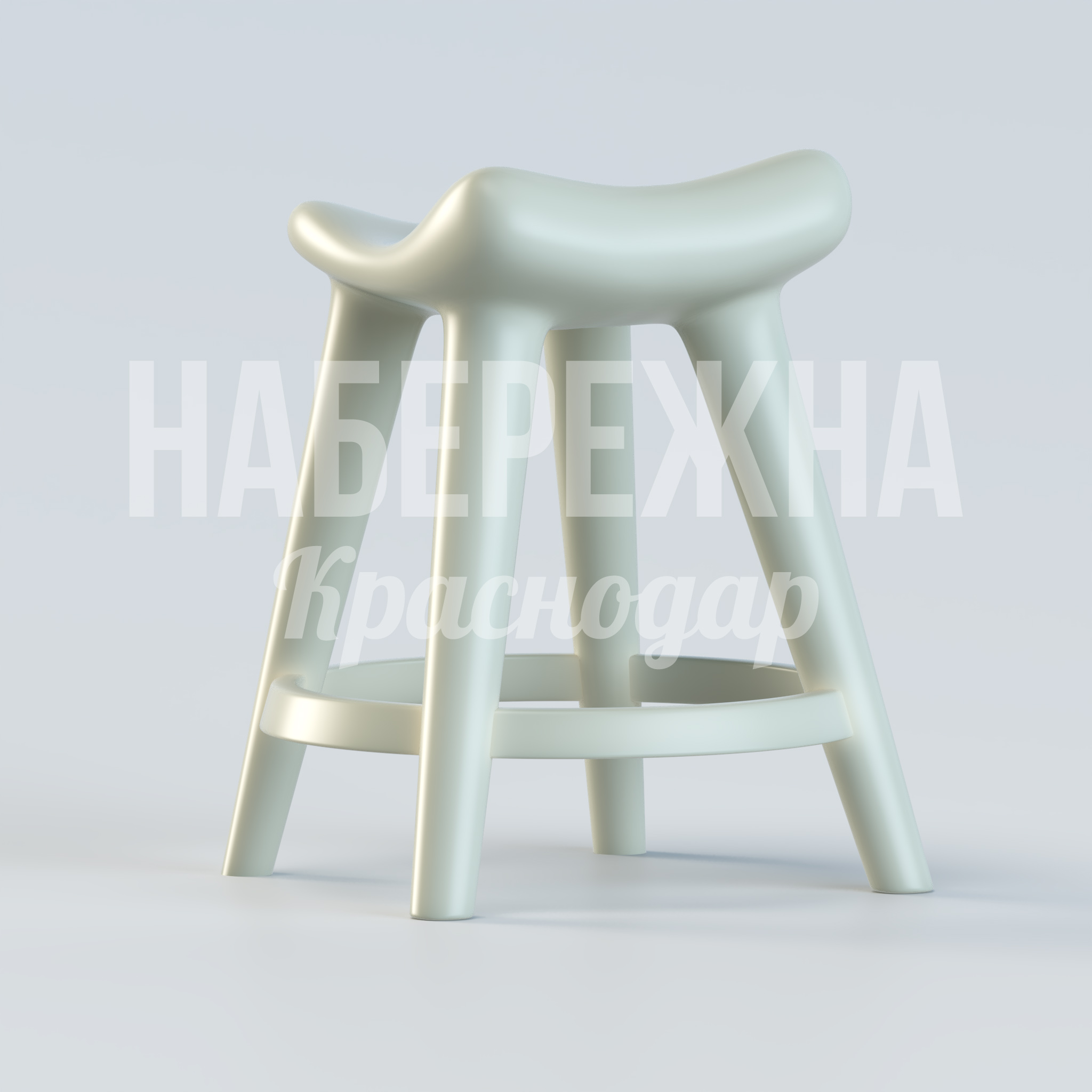 Табурет Melti Fåntur - заказать, Табуреты, Стеклопластик