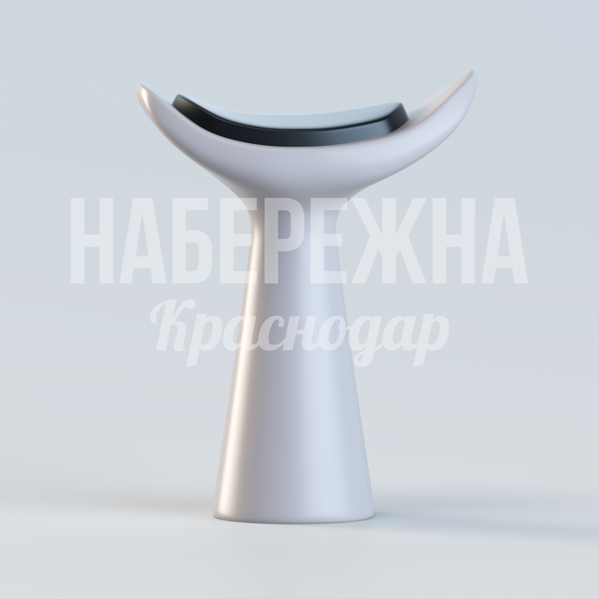 Стул Melti Gurnak - купить, 380x720x900 мм, Стеклопластик