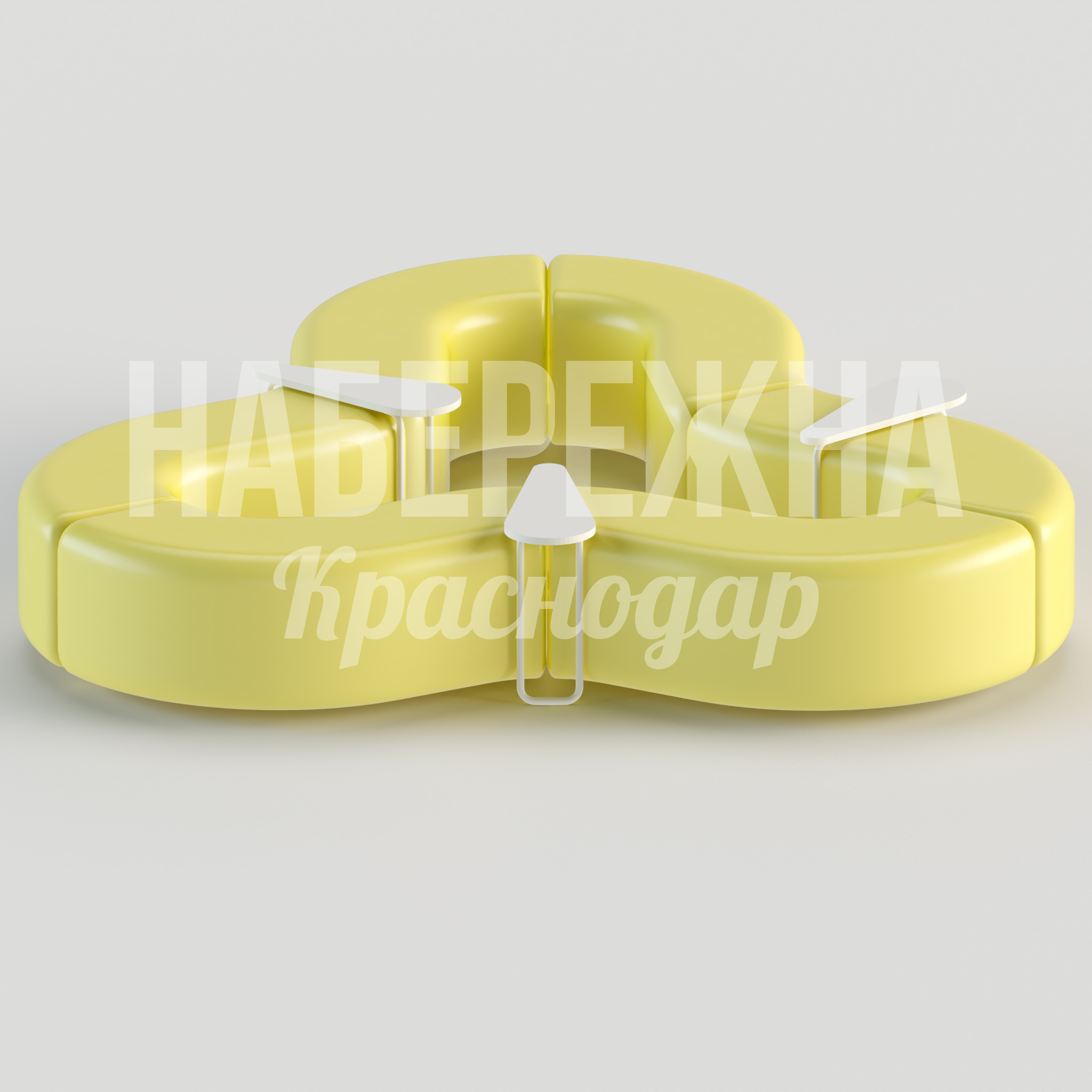 Диван Gepe - купить, 2500x3000x450 мм, Металл