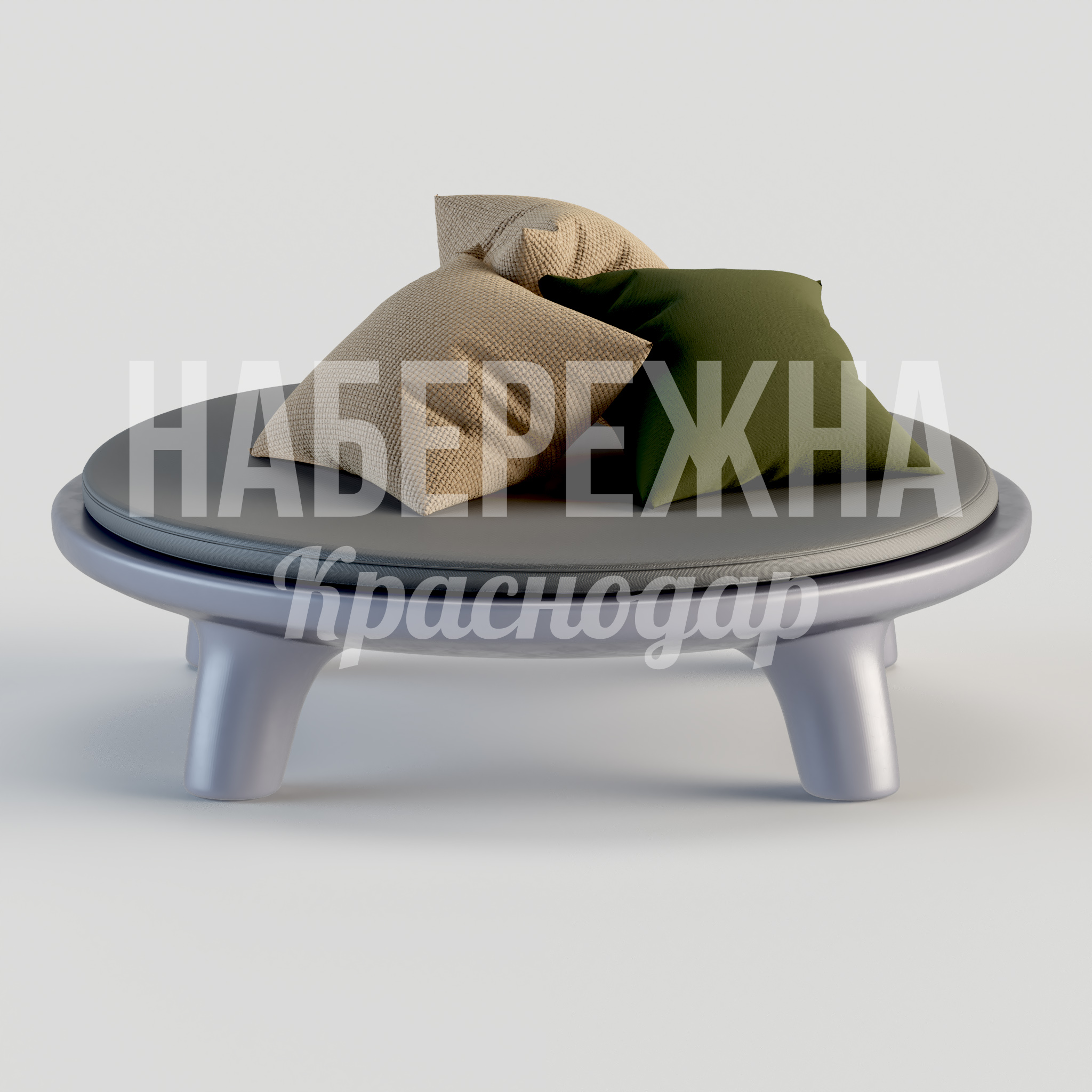 Диван Mordi - купить, 1950x1950x550 мм, Стеклопластик