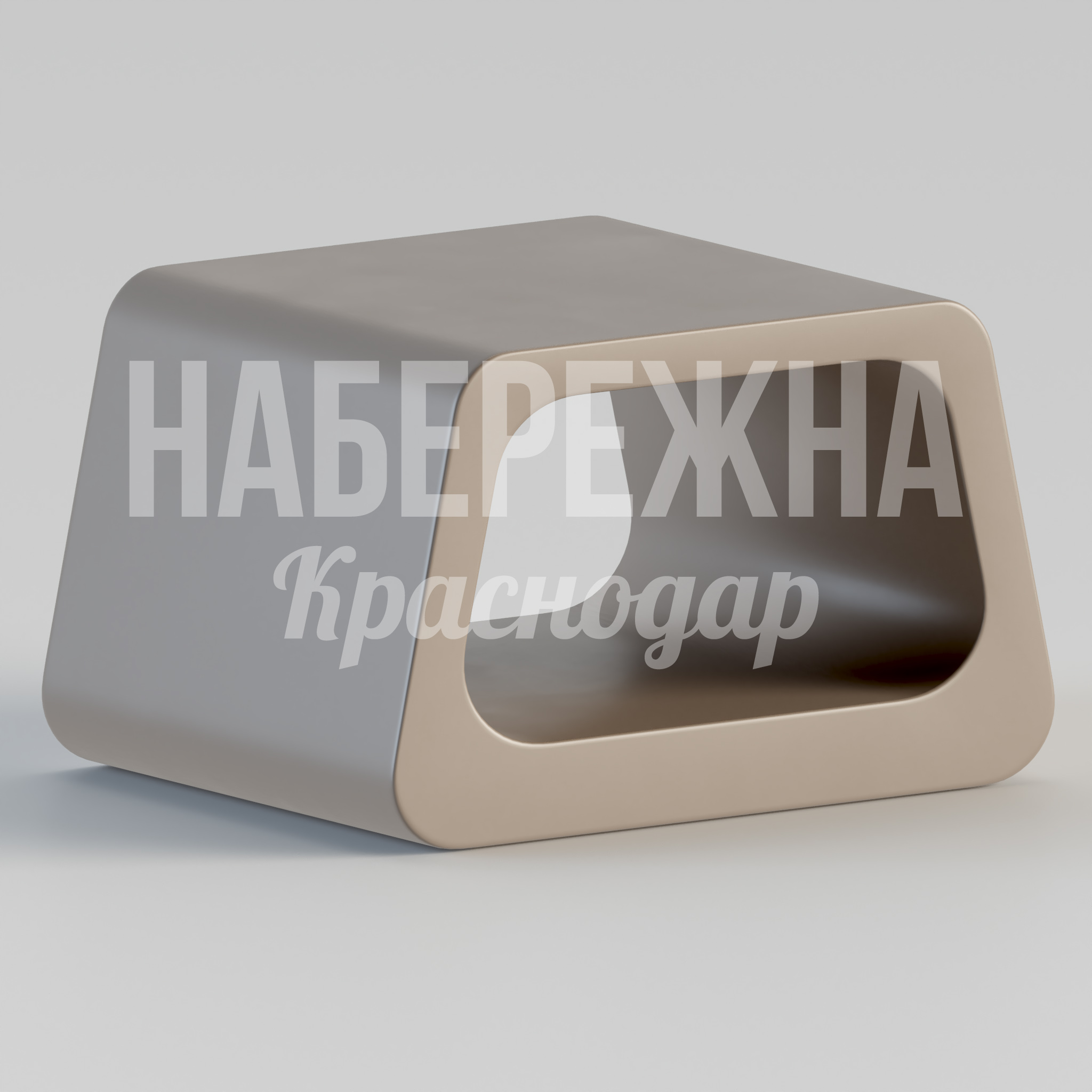 Стул Hurbu 580x760x460 мм. STM-24.033 Стул с монолитным корпусом из полимерного композита. Обтекаемая форма, устойчив к влаге и УФ-лучам.