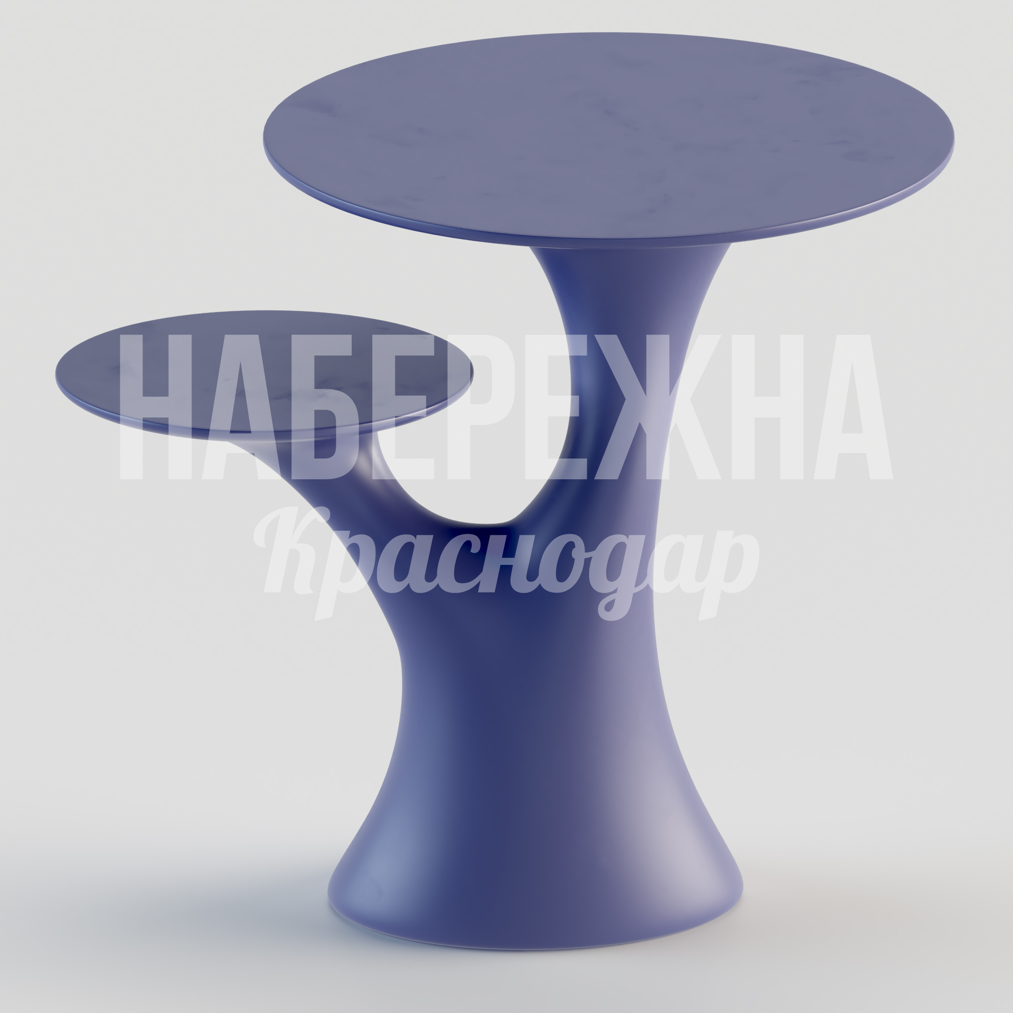 Столик Epcå - купить, 700x900x780 мм, Стеклопластик