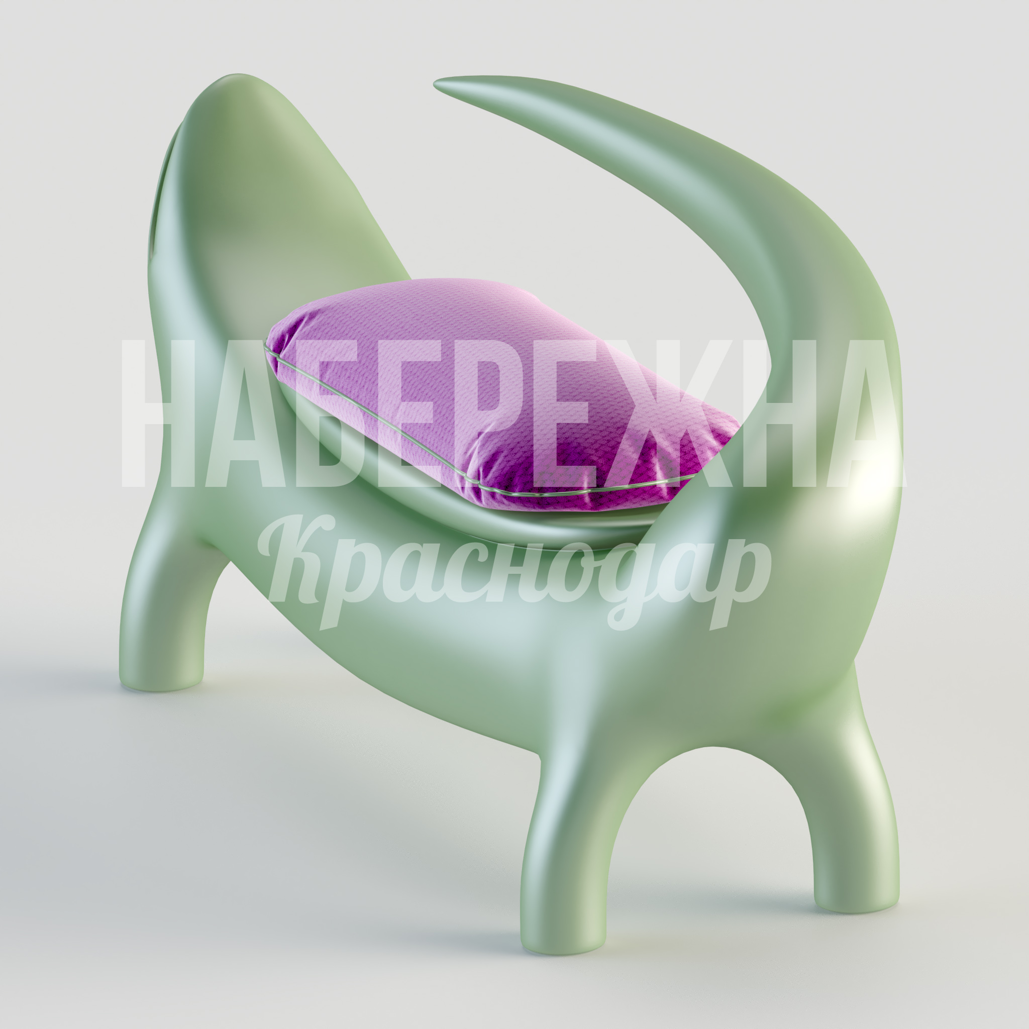 Диван Lou - заказать, Диваны, Стеклопластик