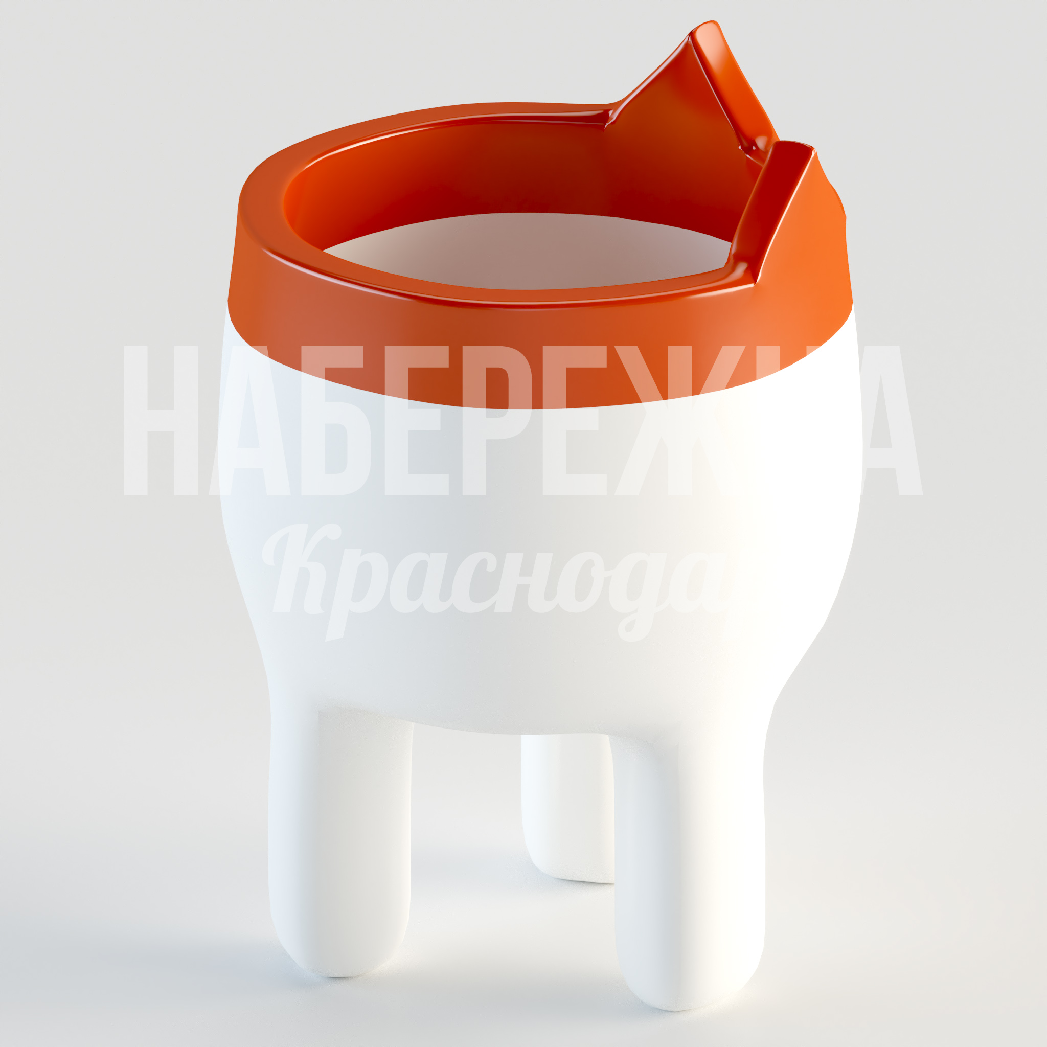 Вазон Aydo - заказать, Вазоны и цветочницы, Стеклопластик