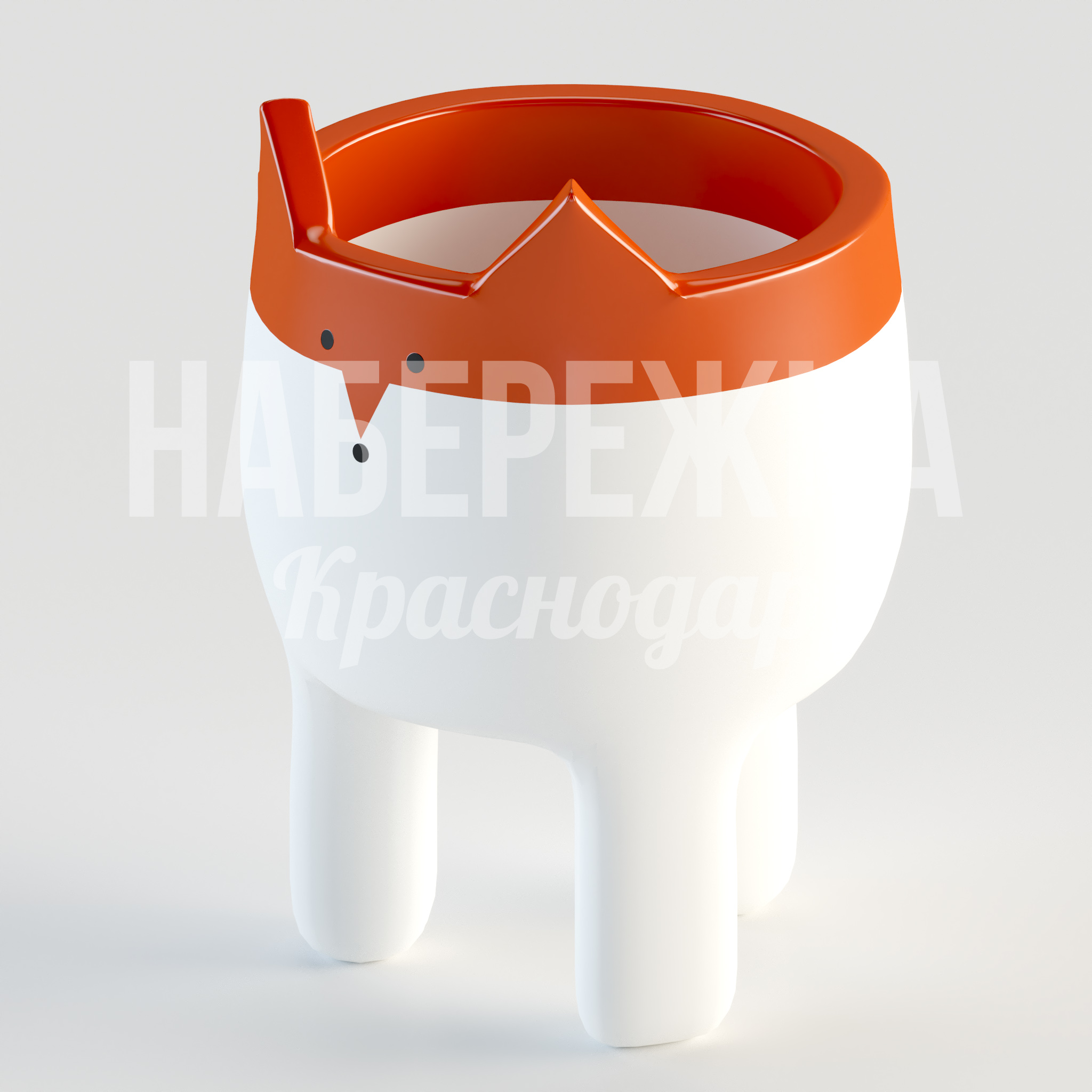 Вазон Aydo 720x720x1000 мм. STM-24.055 Вазон из композитного материала с встроенной системой полива. Вместимость 50 л. Устойчив к УФ и морозам.