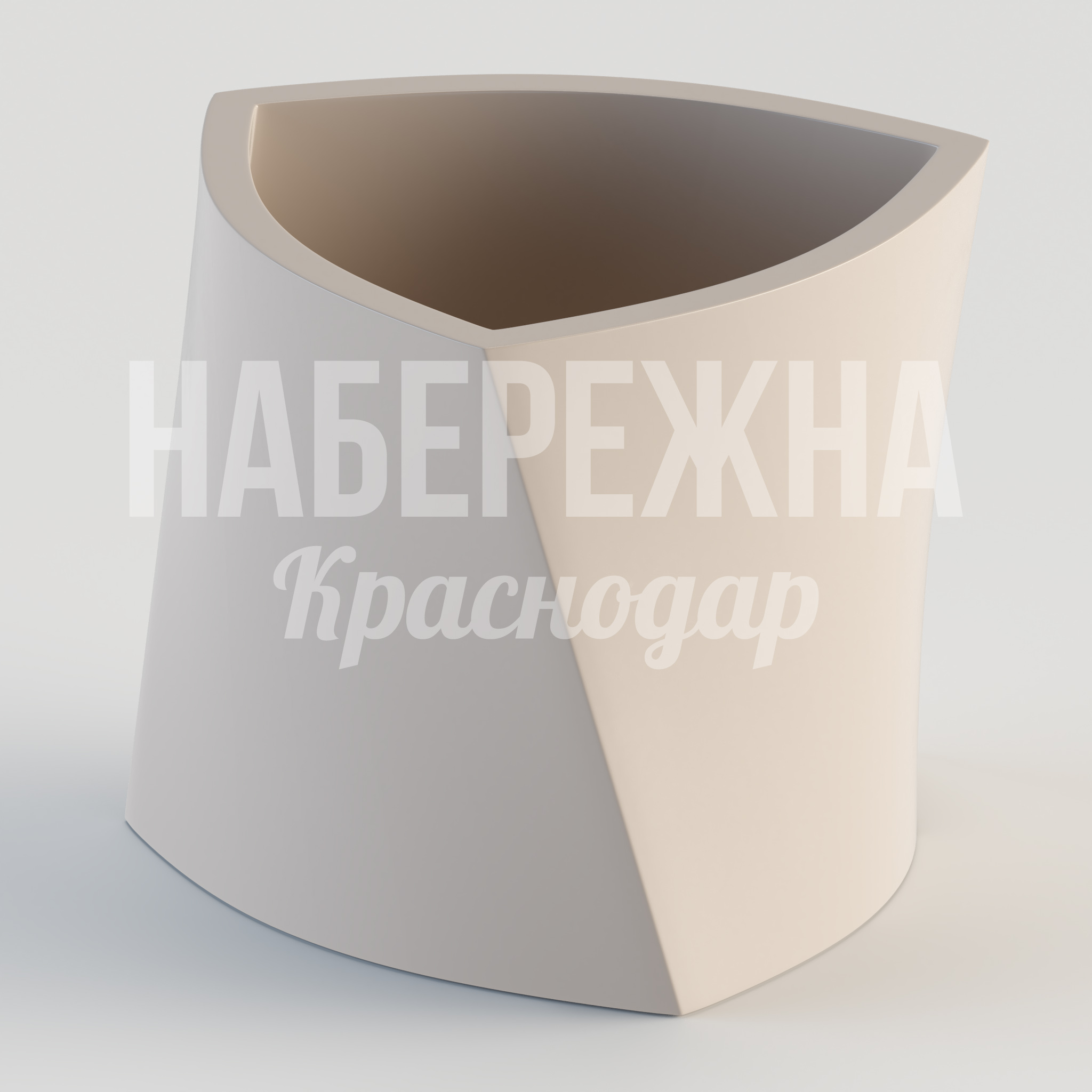 Вазон Eijhu - купить, 820x880x750 мм, МПК