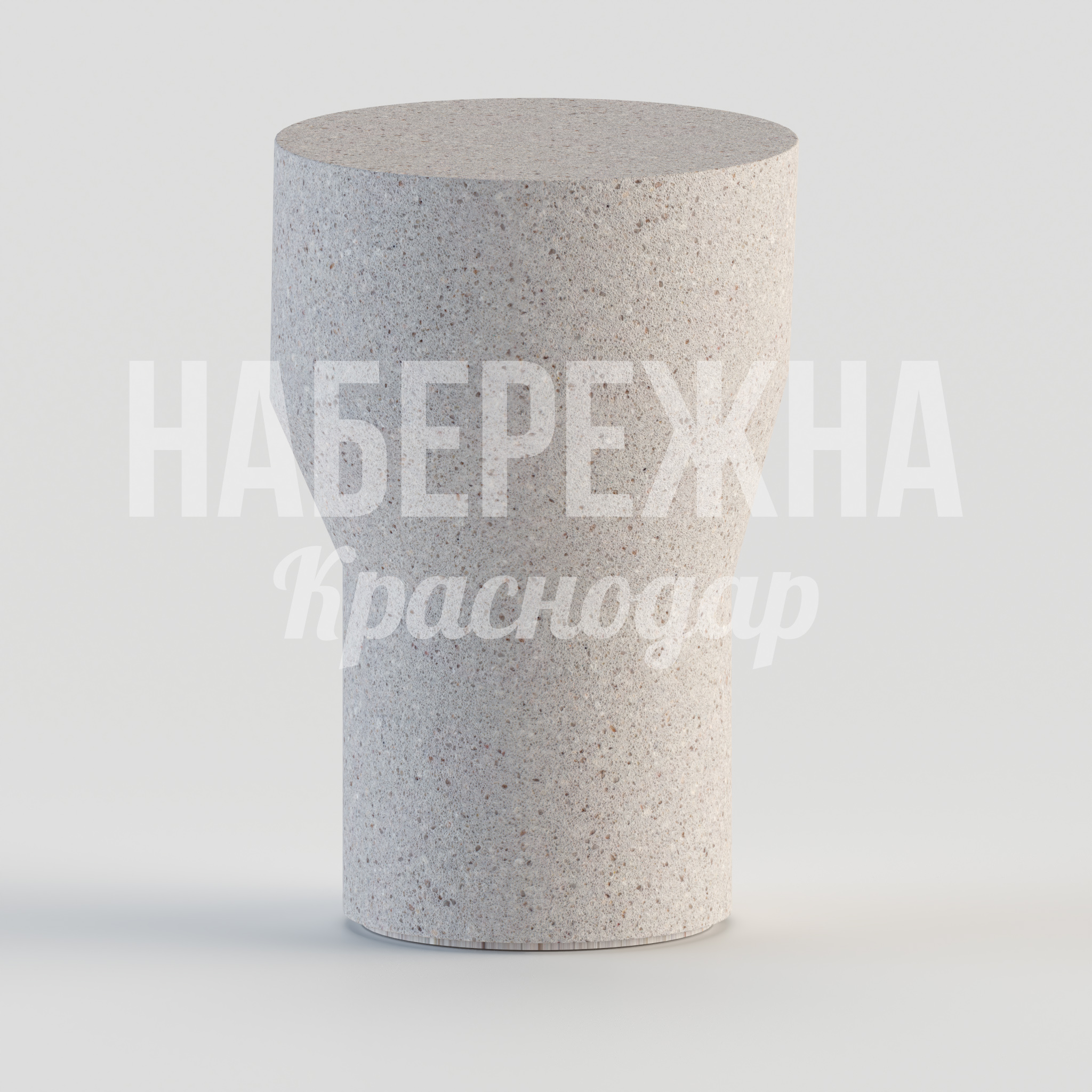 Сиденье Tåtiydi 330x330x460 мм. STM-24.064-2 Сиденье из армированного бетона с минималистичным дизайном. Выдерживает высокие нагрузки, не требует обслуживания.