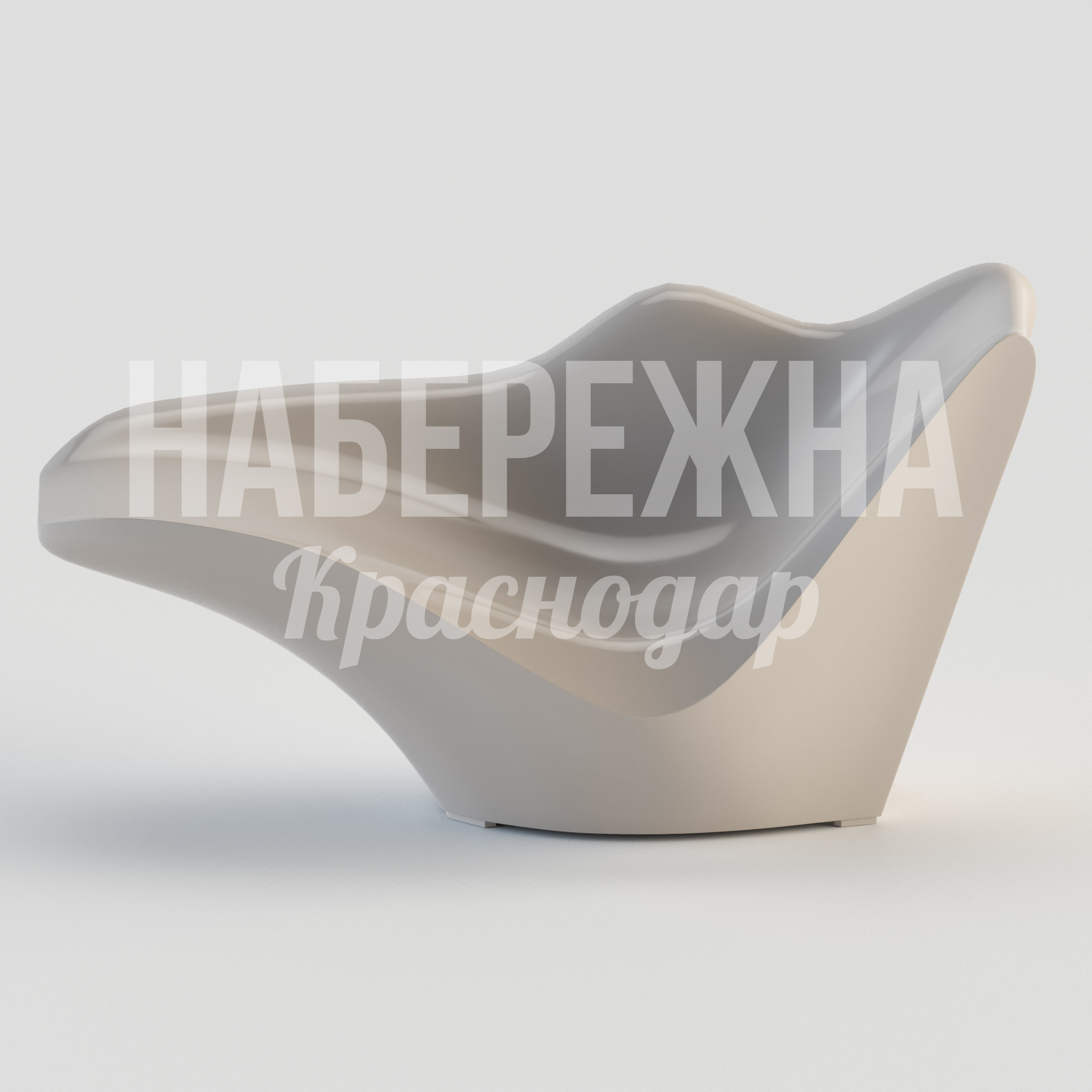 Кресло Fed - купить, 750x1560x800 мм, Стеклопластик