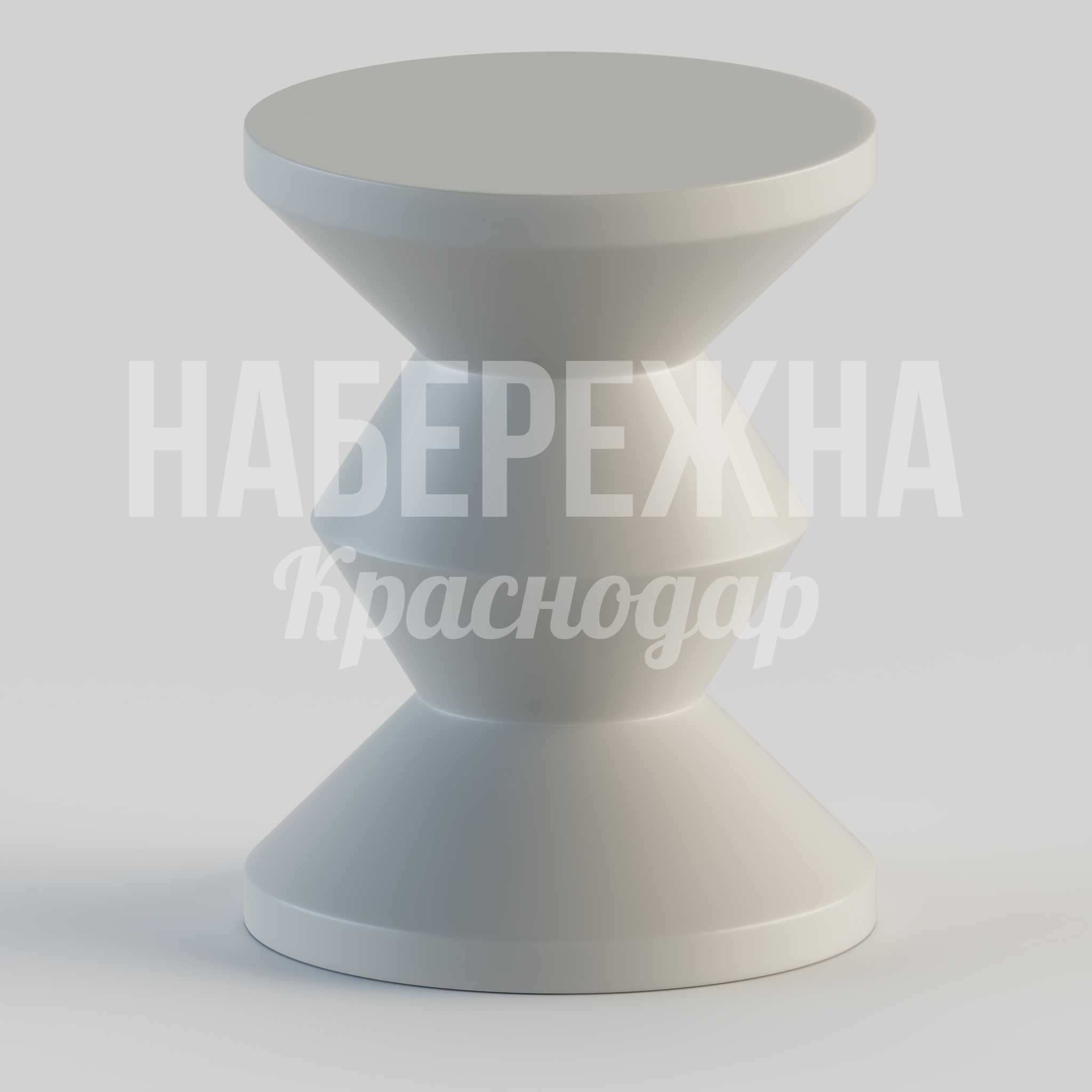 Стул Hecbit 350x350x450 мм. STM-24.077 Стул с геометрической формой из композитного материала. Устойчив к влаге и перепадам температур для уличного использования.