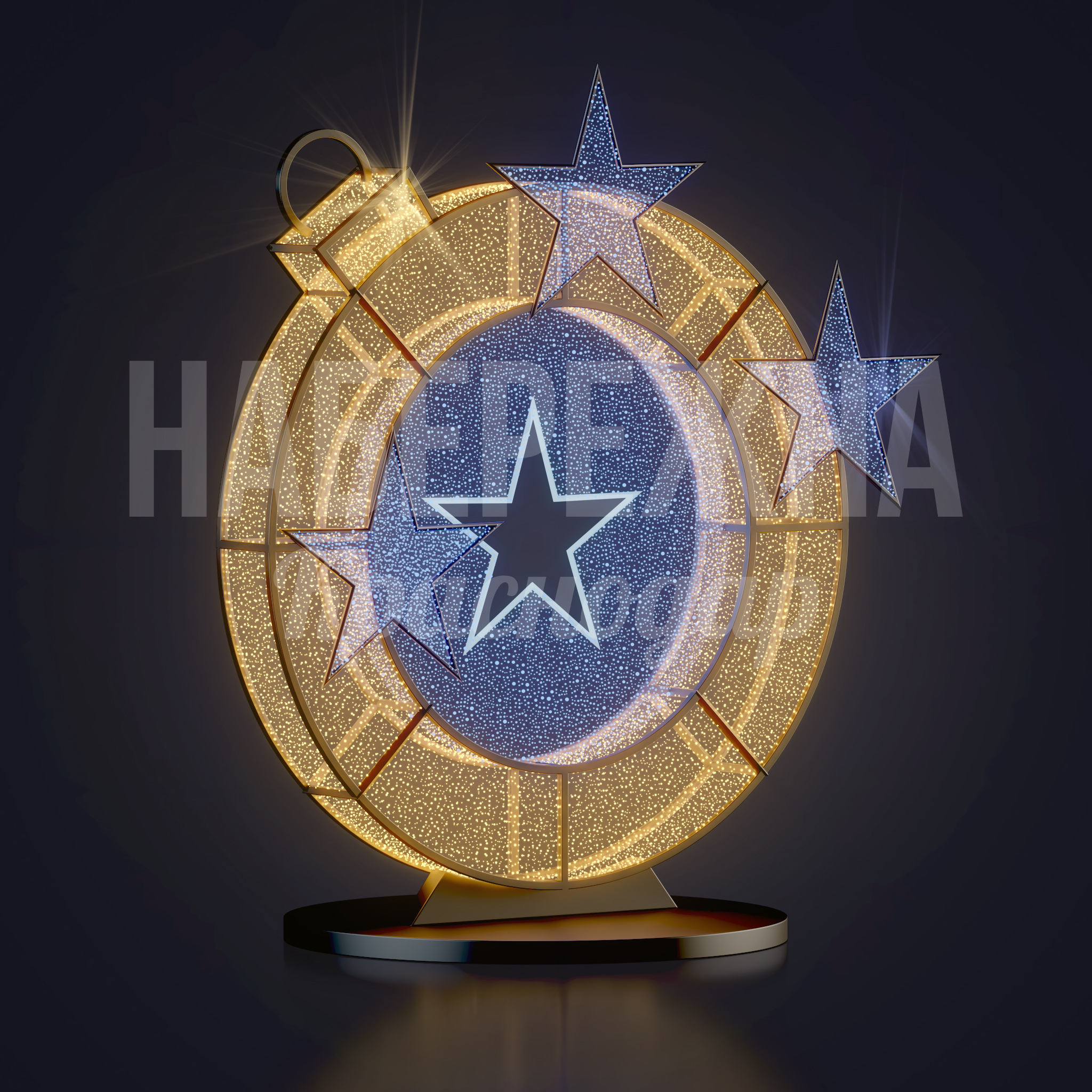 Новогодняя инсталляция Siåbbi - фото 1