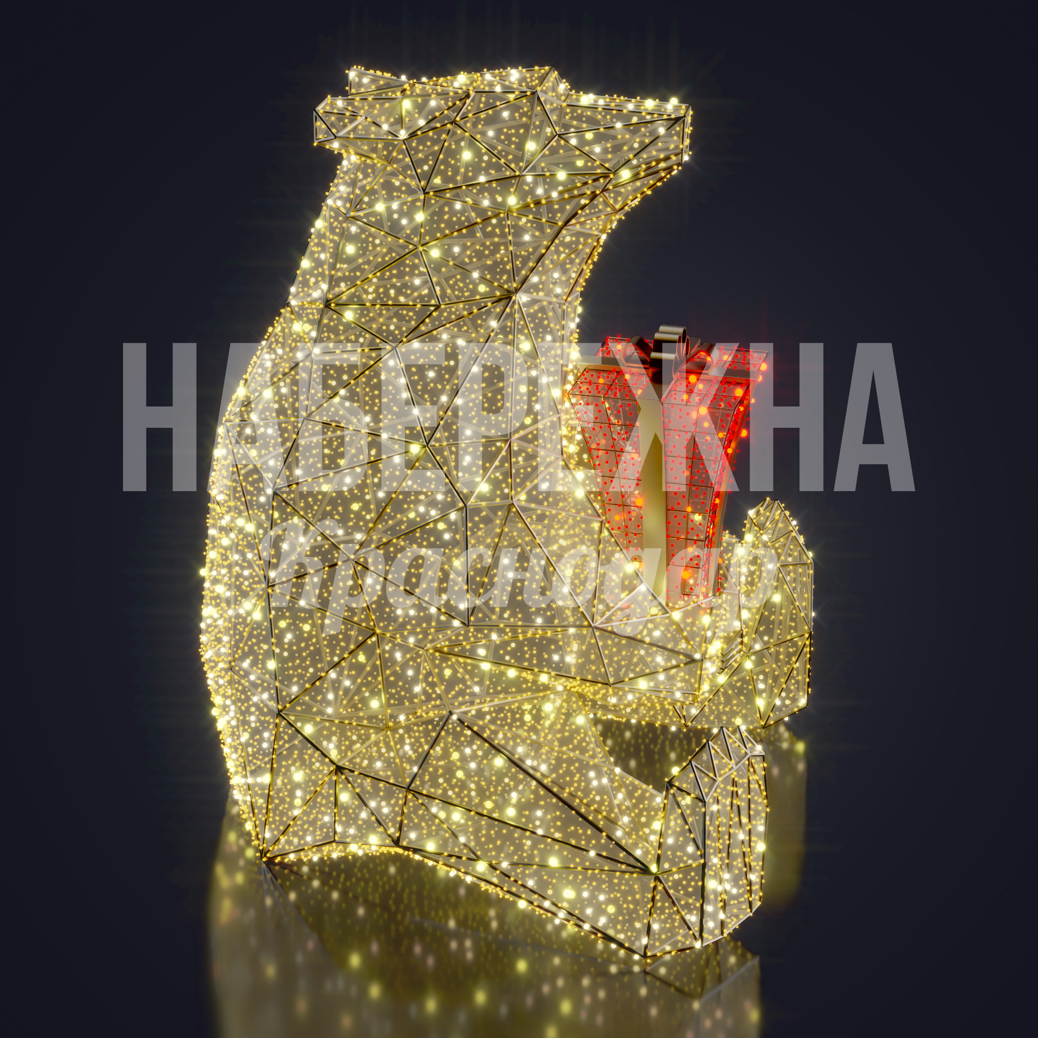 Светодиодный медведь Suora - фото 2