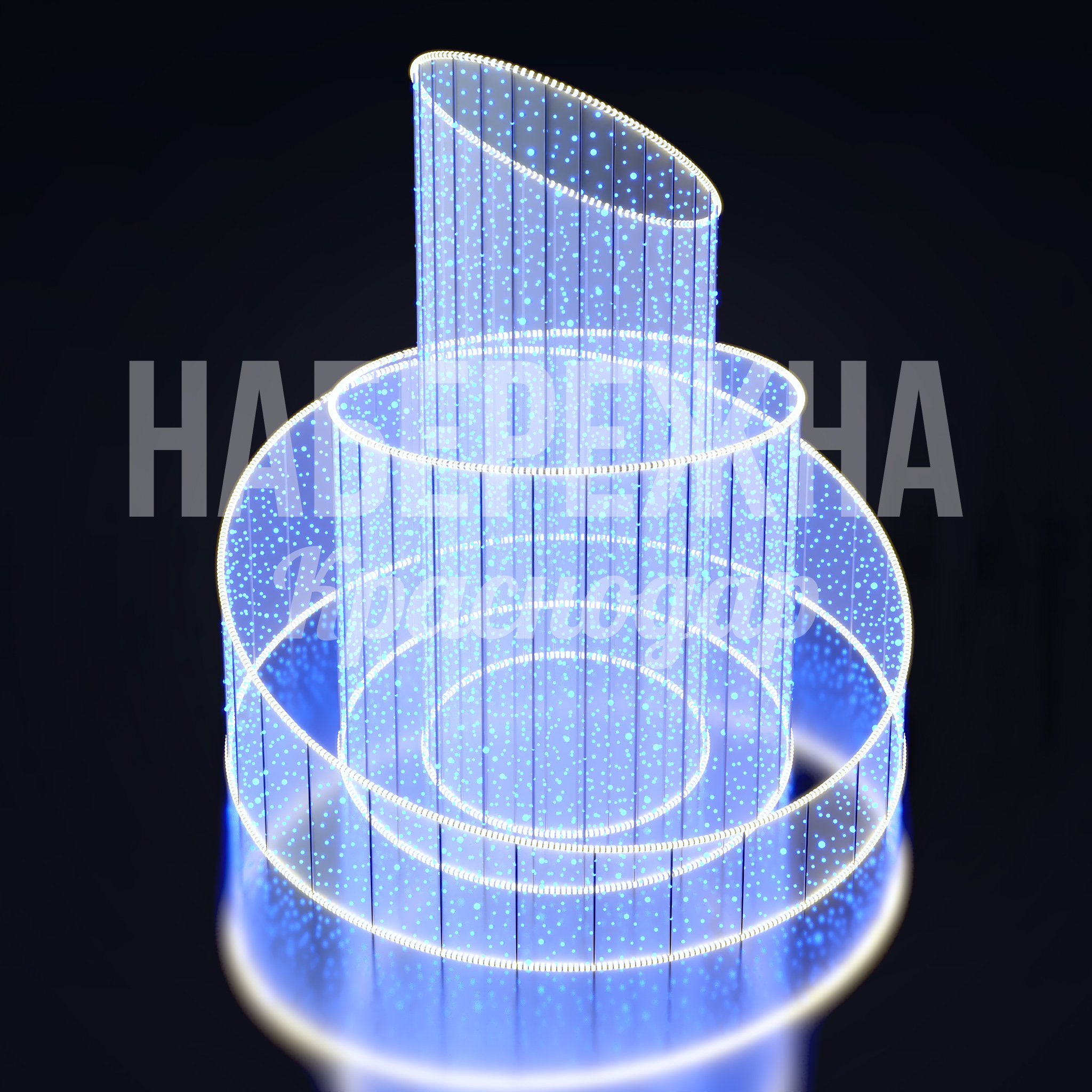 Световой фонтан Yökegyi - фото 2