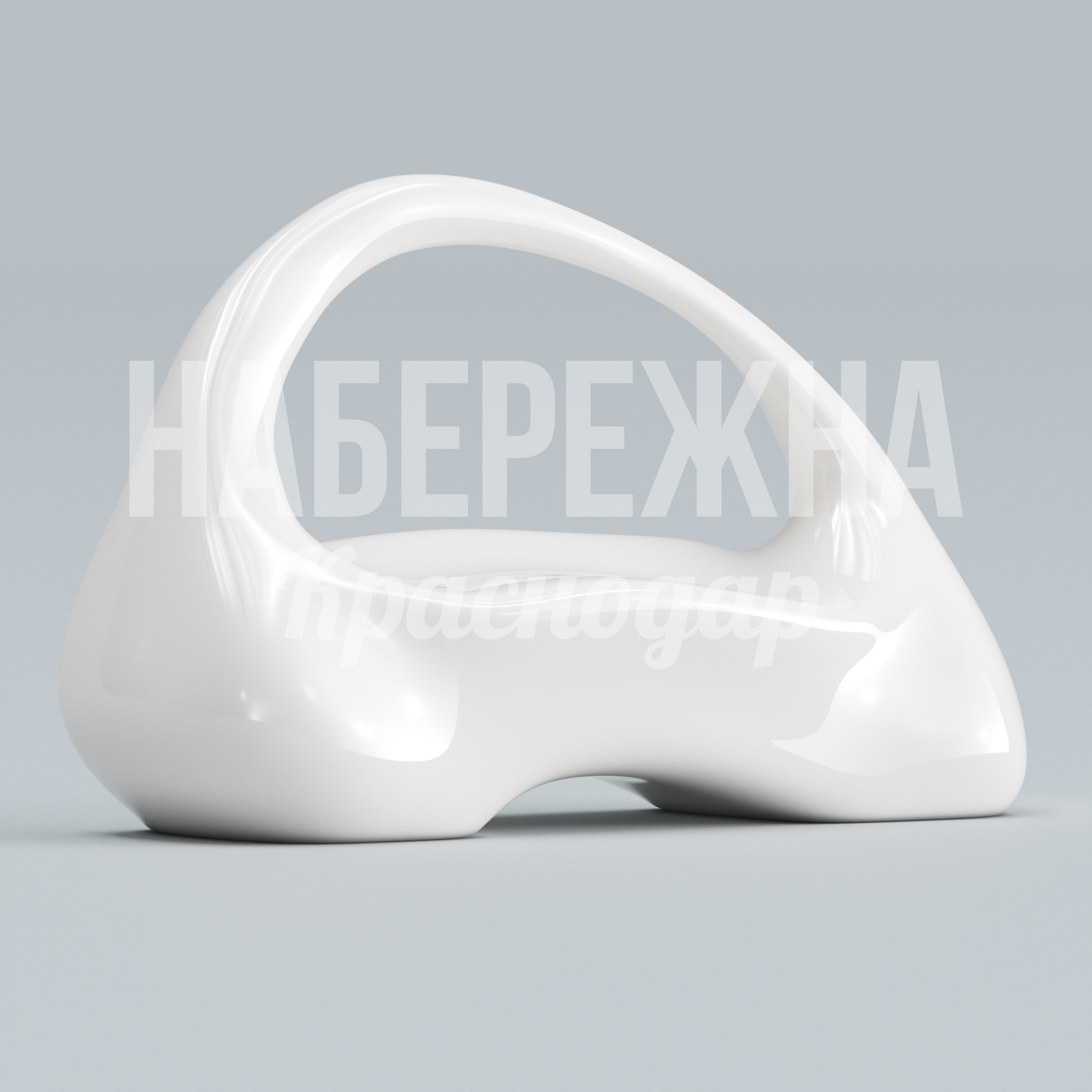 Диван Beö — купить, SYN-23.004 | Набережна Диван Beö 700x1800x1100 мм. SYN-23.004 Диван с органичной формой и эргономичной спинкой для зон отдыха в парках и общественных пространствах.